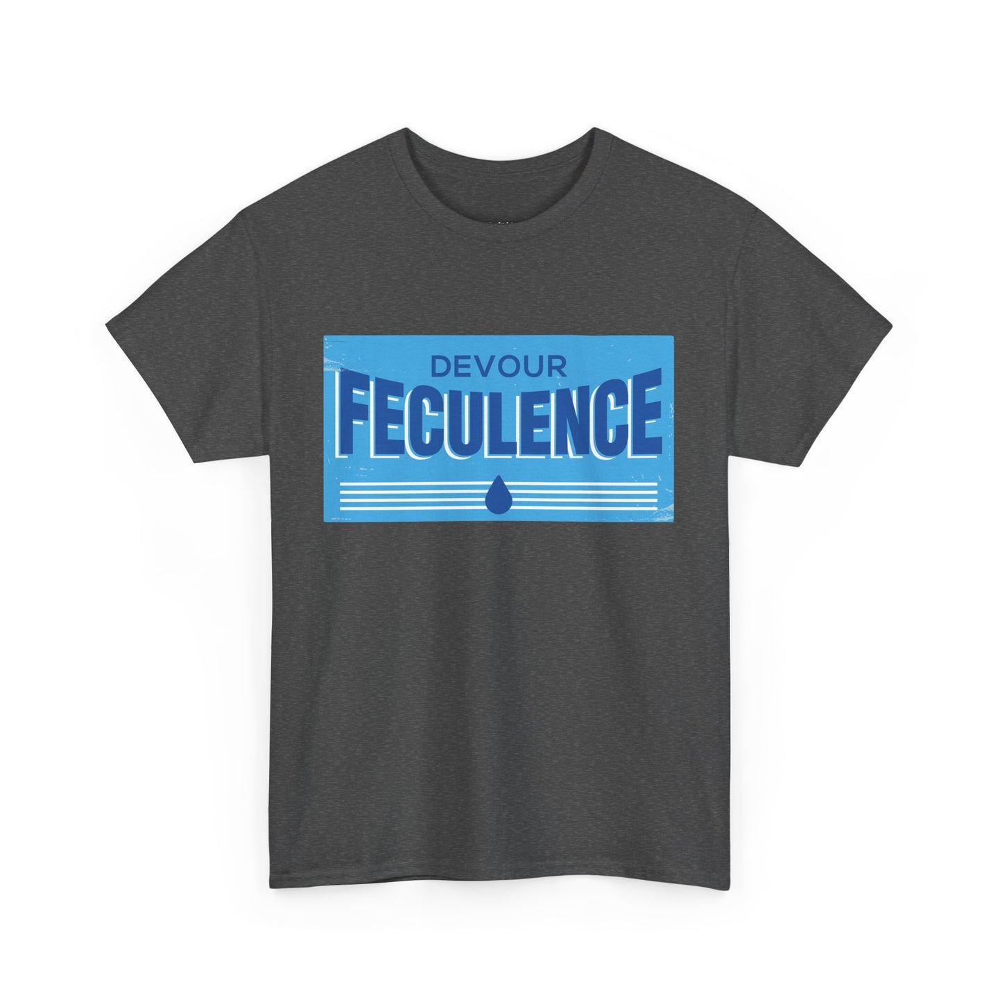 Devour Feculence T-shirt Retro Funny Graphic Short Sleeve Cotton Tee, Unisex Mens Womens Shirts - Gift for Severance Fans