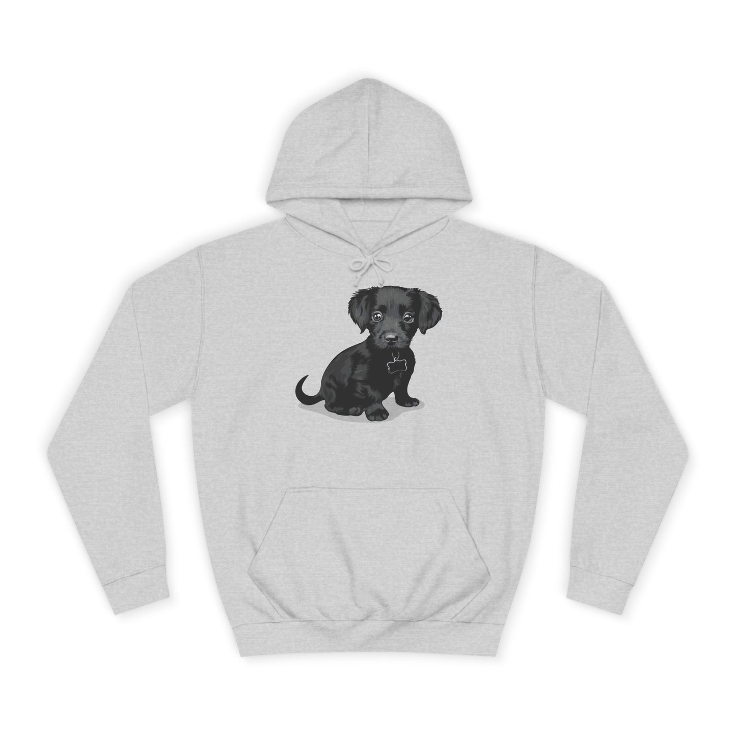 Chiweenie Puppy Dog Graphic Unisex Hoodie, Chihuahua Dachshund Mix Dogs Pullover Hooded Sweatshirt, Dog Lover Gift, Dog Mom Dad Present