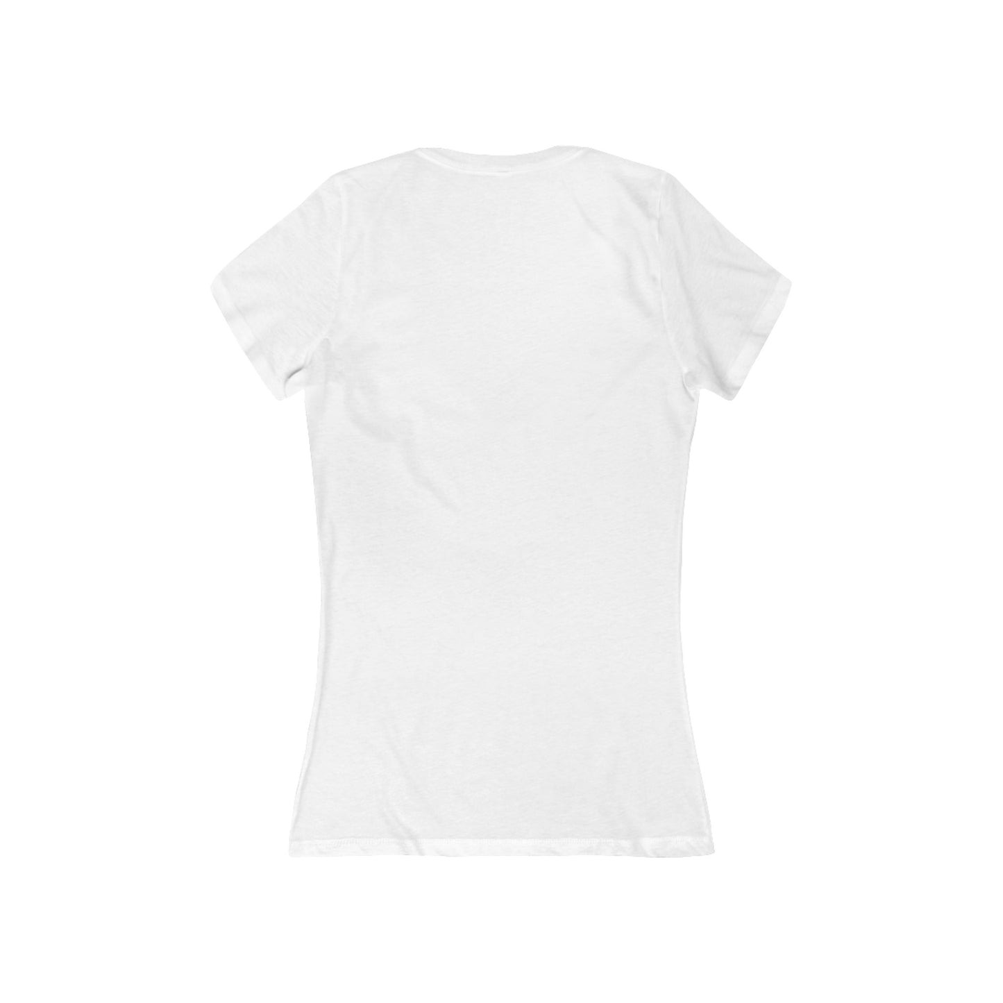 Poppy Flower Women's V-Neck Tee, Floral Poppies Ladies Shirt, Short Sleeve T-Shirts, Spring Summer Flowers Top, Gifts for Her