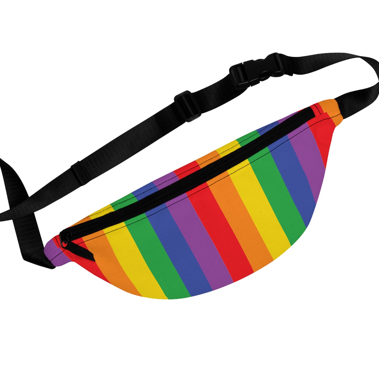 Rainbow Pride Fanny Pack - Unisex Festival Bag, LGBTQIA+ Accessory, Colorful Sling Bag, Summer Travel Gear, Gay Pride Gifts