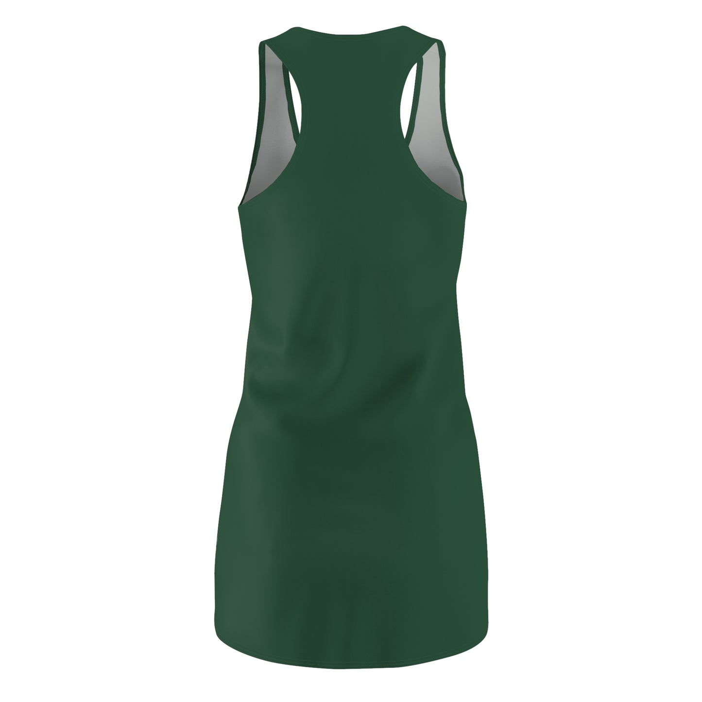 She Turned Me Into A Newt Women's Racerback Dress, Green Summer Tank Top Dress