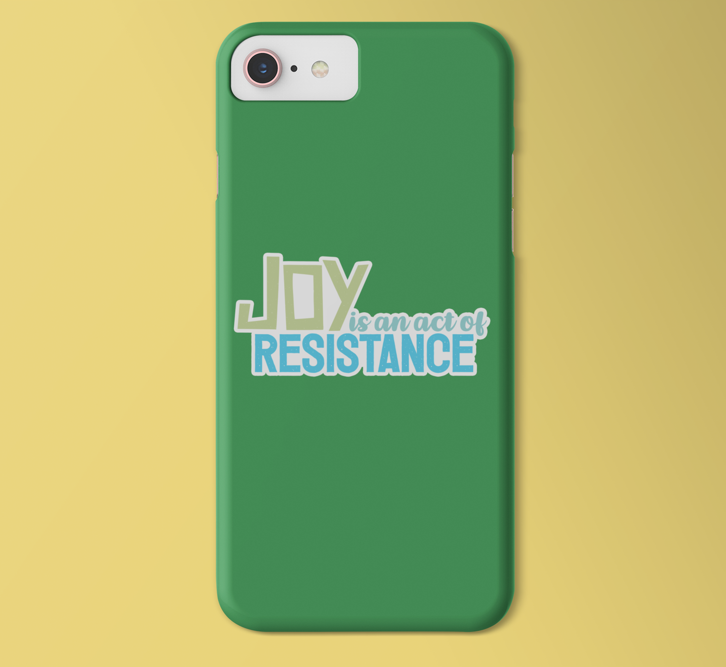 Joy Is An Act Of Resistance Vinyl Sticker - 3.5" Decals for Equal Rights, Activism, Protests, & Revolution Waterproof Outdoor Stickers