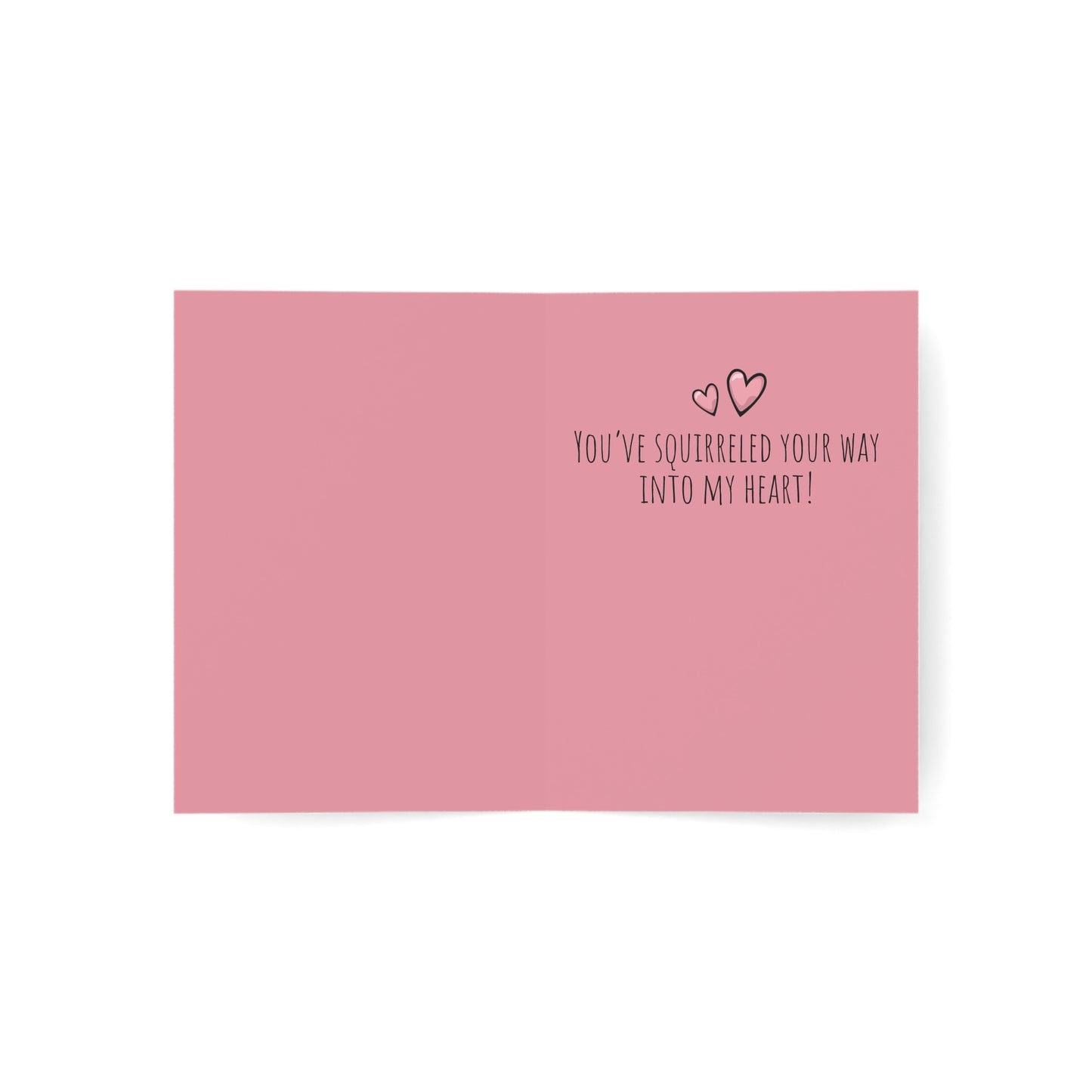 Cupid Squirrel Valentine's Day Greeting Cards (1, 10, or 30 Pack + Envelopes) Squirrels Love Hearts Valentine Card Romantic Gift
