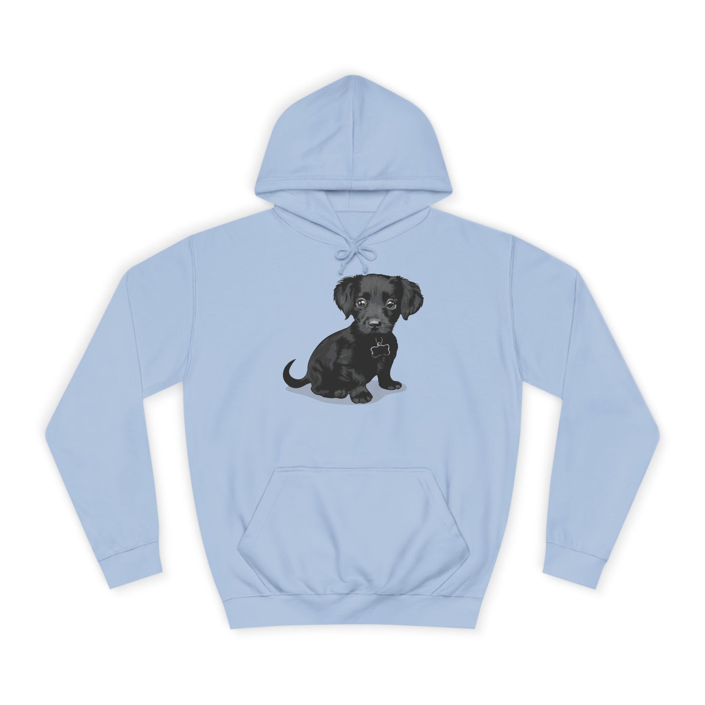 Chiweenie Puppy Dog Graphic Unisex Hoodie, Chihuahua Dachshund Mix Dogs Pullover Hooded Sweatshirt, Dog Lover Gift, Dog Mom Dad Present