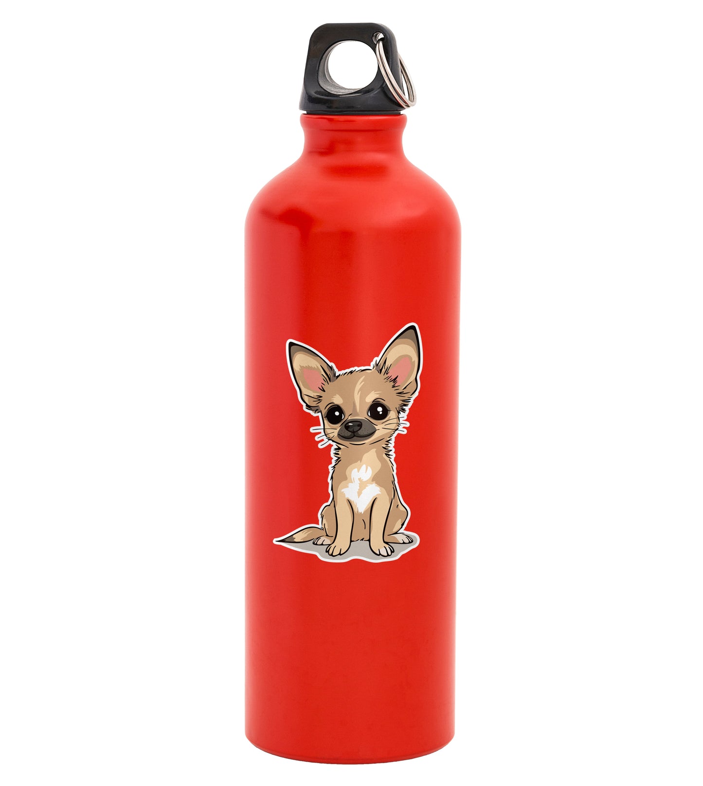 Twila Chihuahua Puppy Dog Sticker - Waterproof, Fade-Resistant Decal Stickers Tan Short Coat Chihuahuas Dogs