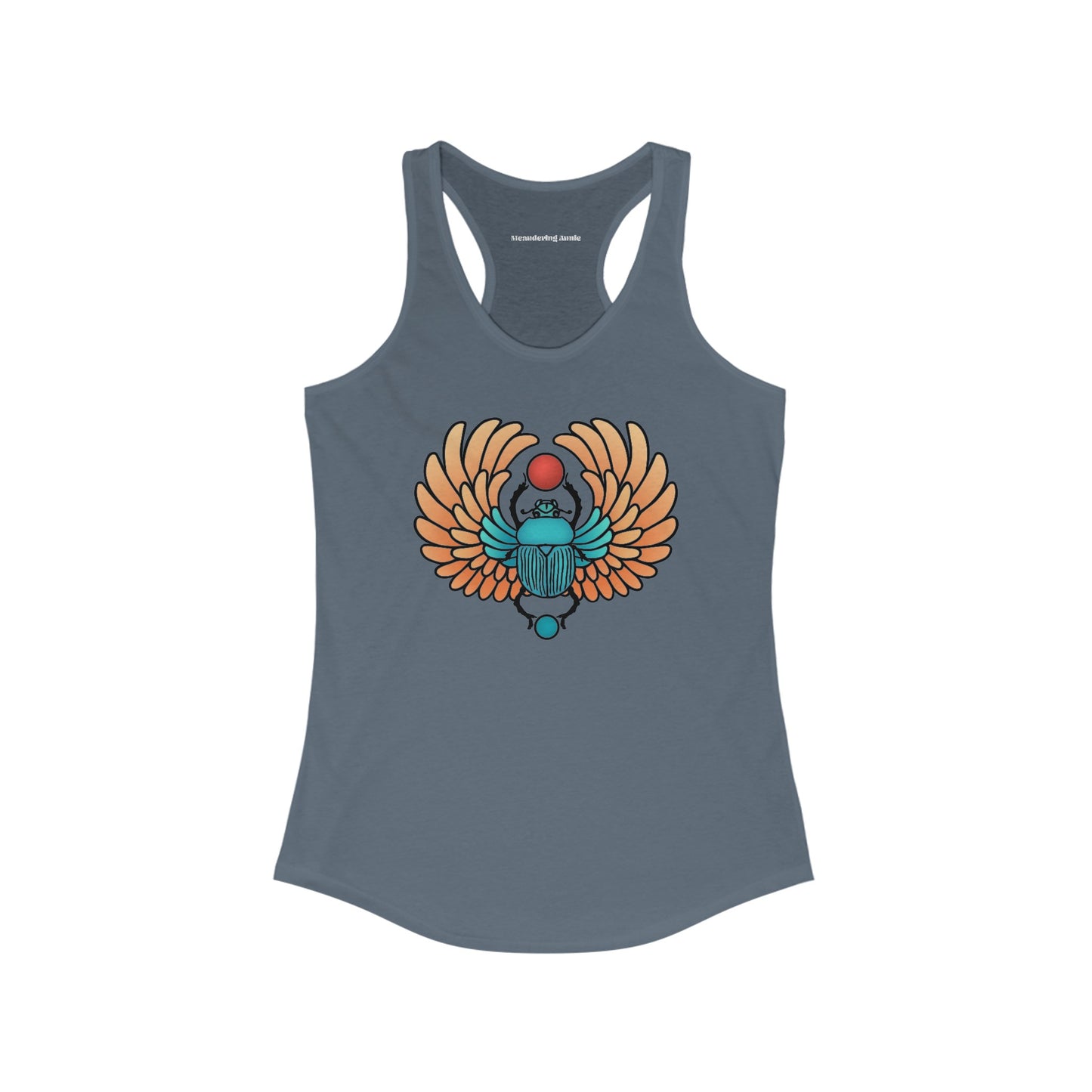 Scarab Beetle Tank Top Women's Ideal Racerback Tank