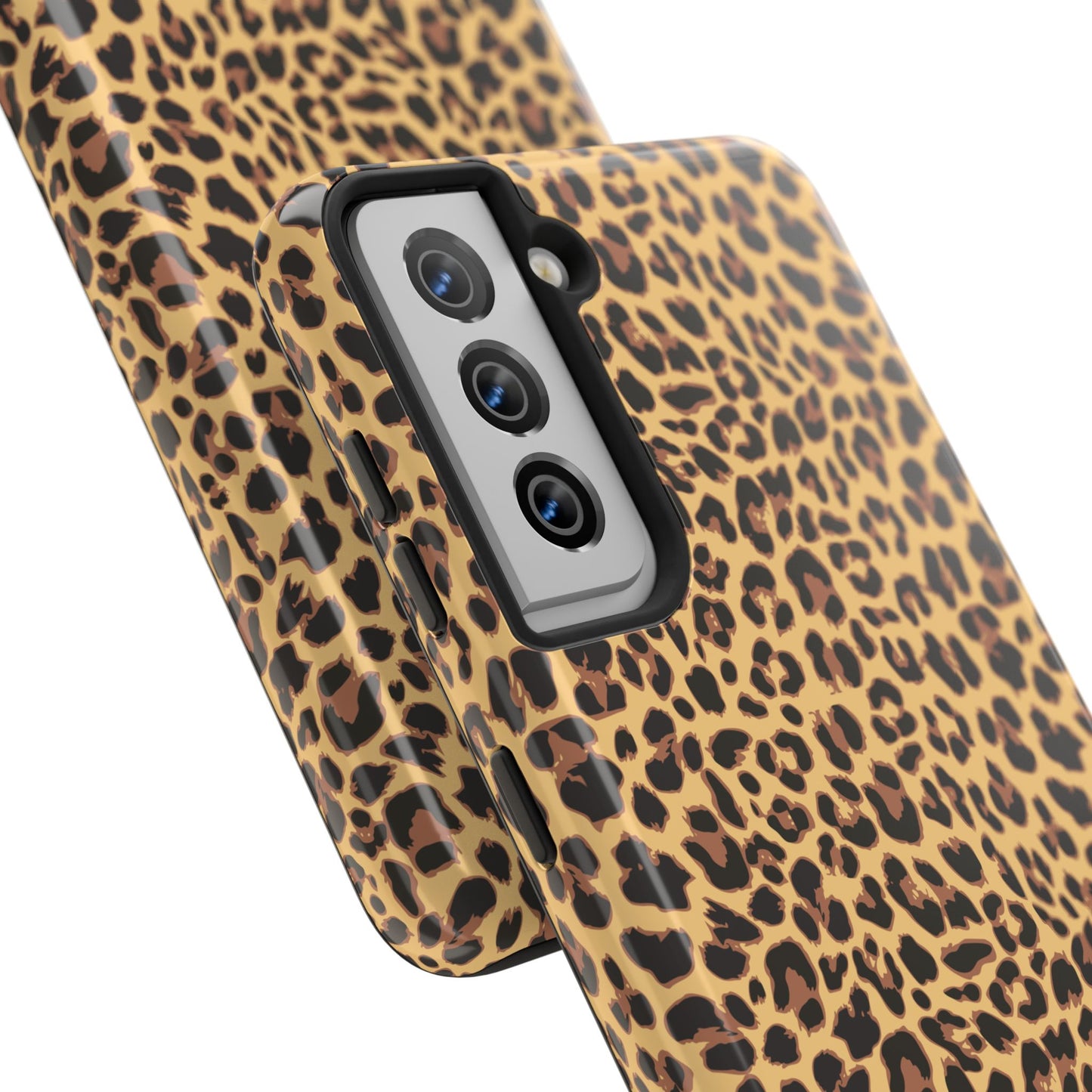 Leopard Print Cell Phone Case, Tough Phone Cases, Safari Cheetah Animal Print Pattern