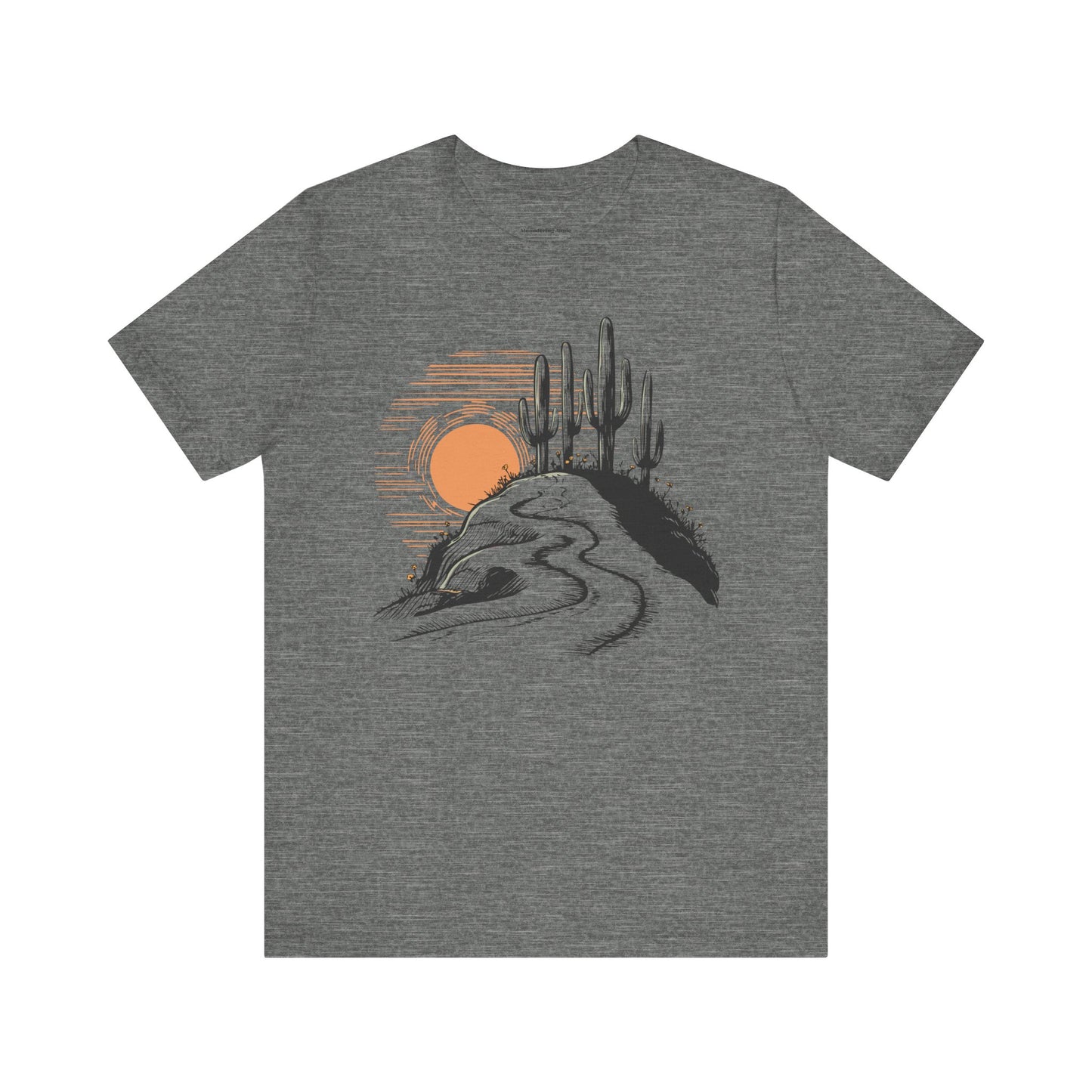 Arizona Desert Cactus Landscape T-Shirt Unisex Jersey Short Sleeve Tee