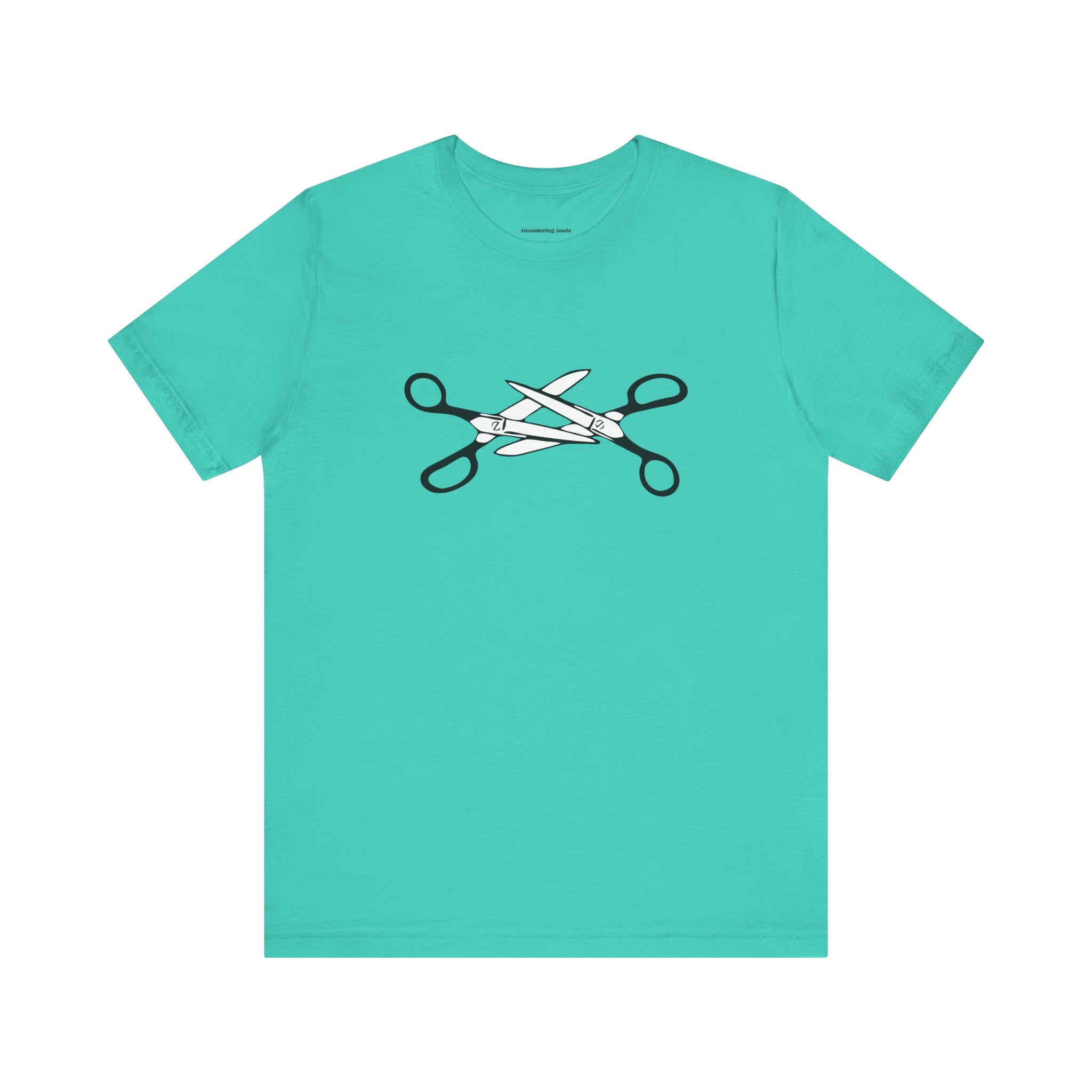 Scissors Tee, Short Sleeve T-Shirt, Lesbian Queer LGBTQIA Gay