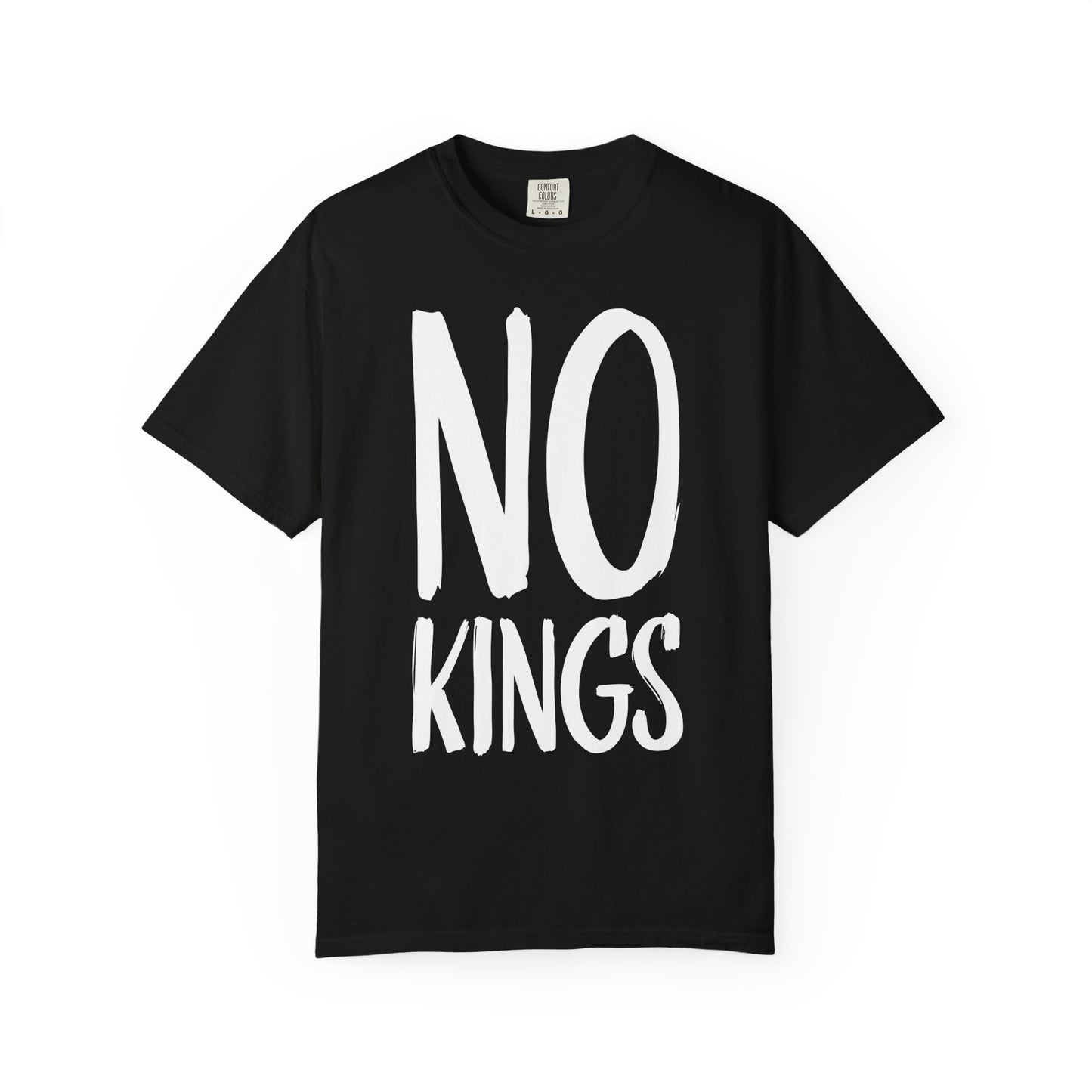 No Kings Political Protest Unisex T-shirt - Activist Tee, Revolution Shirt, Anti-authority Tee, Leftist Liberal Statement Apparel, Activism