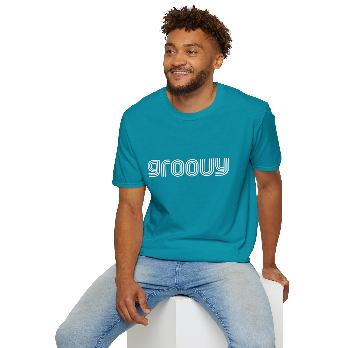 Groovy Soft T-shirt Unisex Softstyle Tee Mens Womens