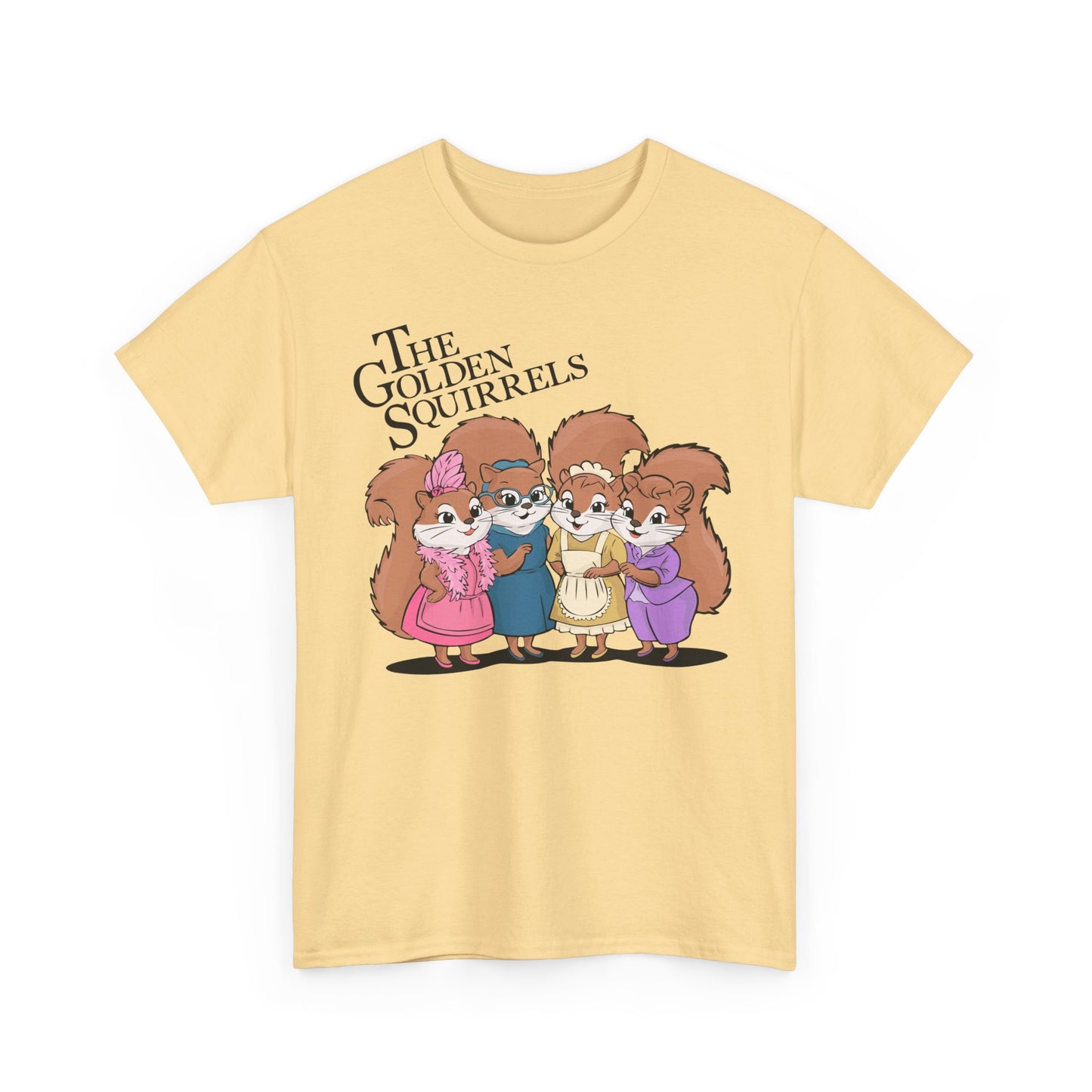 The Golden Squirrels T-shirt Unisex Heavy Cotton Tee Womens Golden Girls Funny Squirrel Shirt