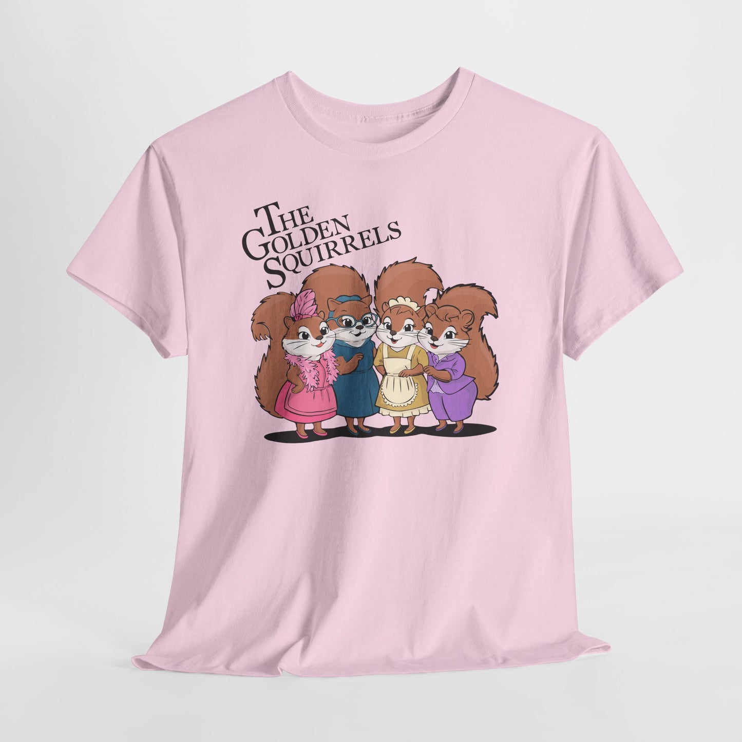 The Golden Squirrels T-shirt Unisex Heavy Cotton Tee Womens Golden Girls Funny Squirrel Shirt