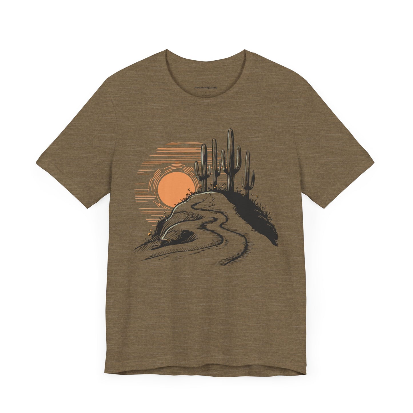 Arizona Desert Cactus Landscape T-Shirt Unisex Jersey Short Sleeve Tee