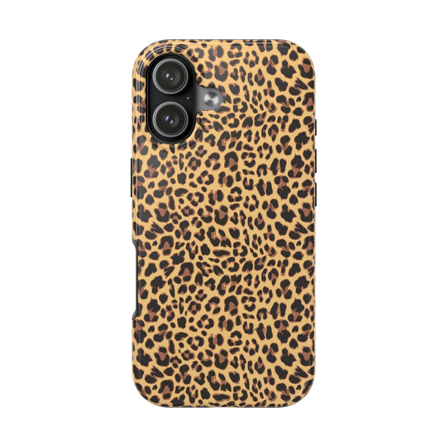 Leopard Print Cell Phone Case, Tough Phone Cases, Safari Cheetah Animal Print Pattern