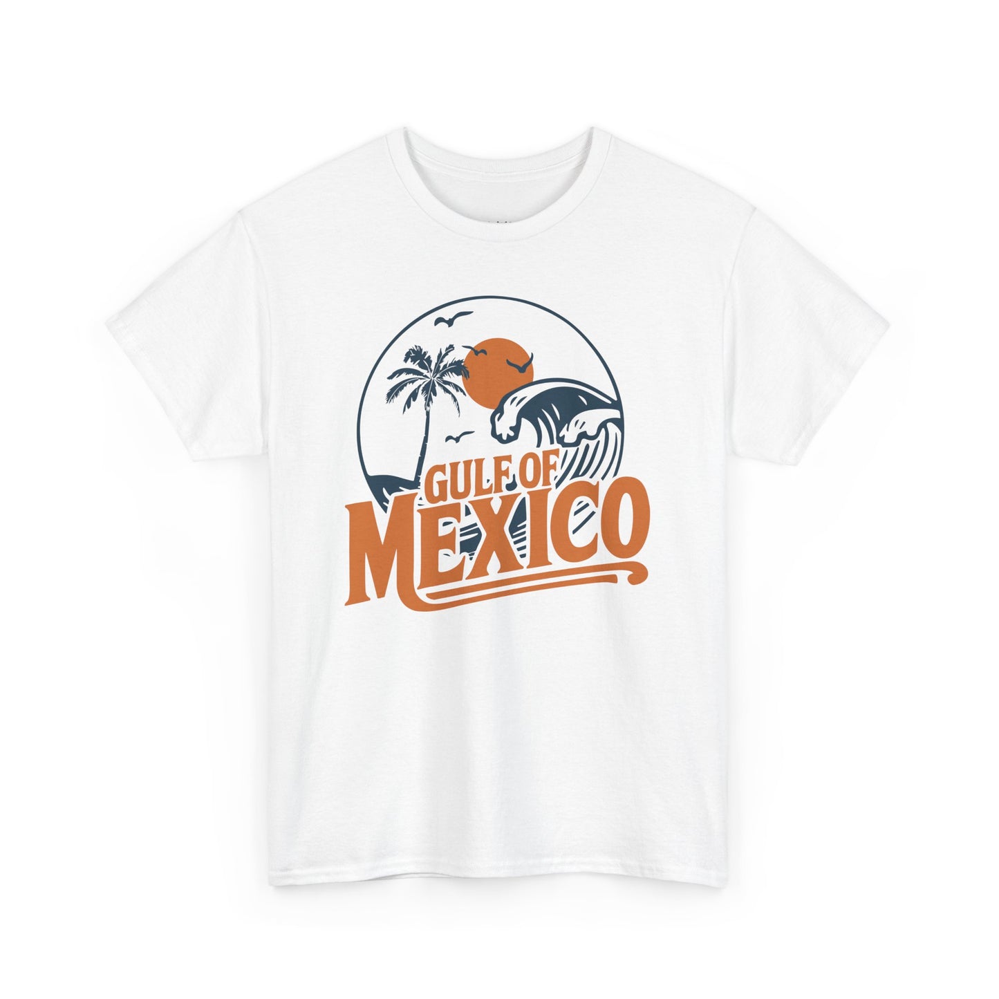 Gulf of Mexico T-Shirt, Vintage Beach Tee, Summer Vibe Shirt, Vacation Essential, Gift for Ocean Lovers, Coastal Art Tee