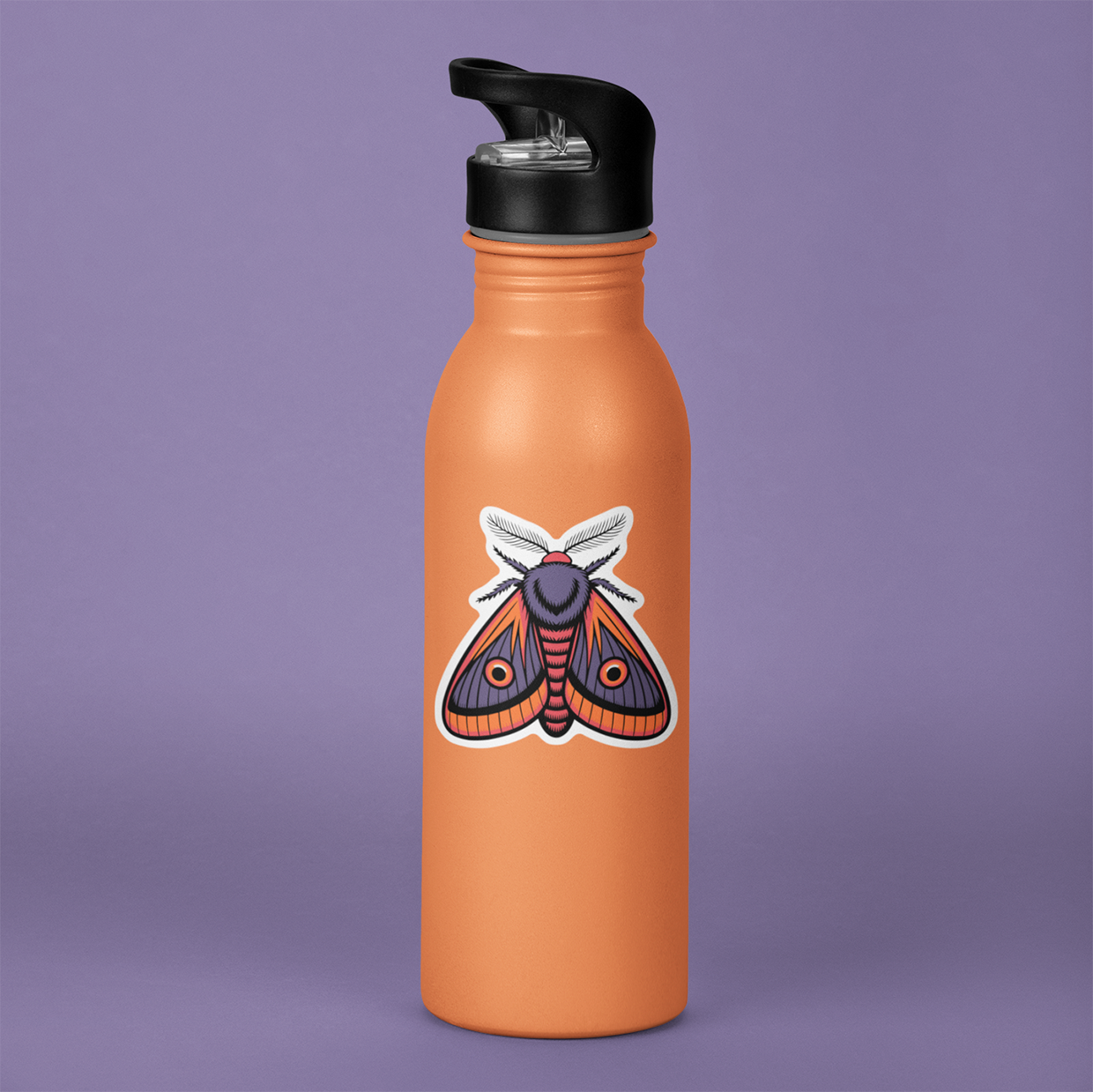 3" Moth Stickers - Waterproof, Fade-Resistant Decal Sticker Bundles Moths Insect Bug
