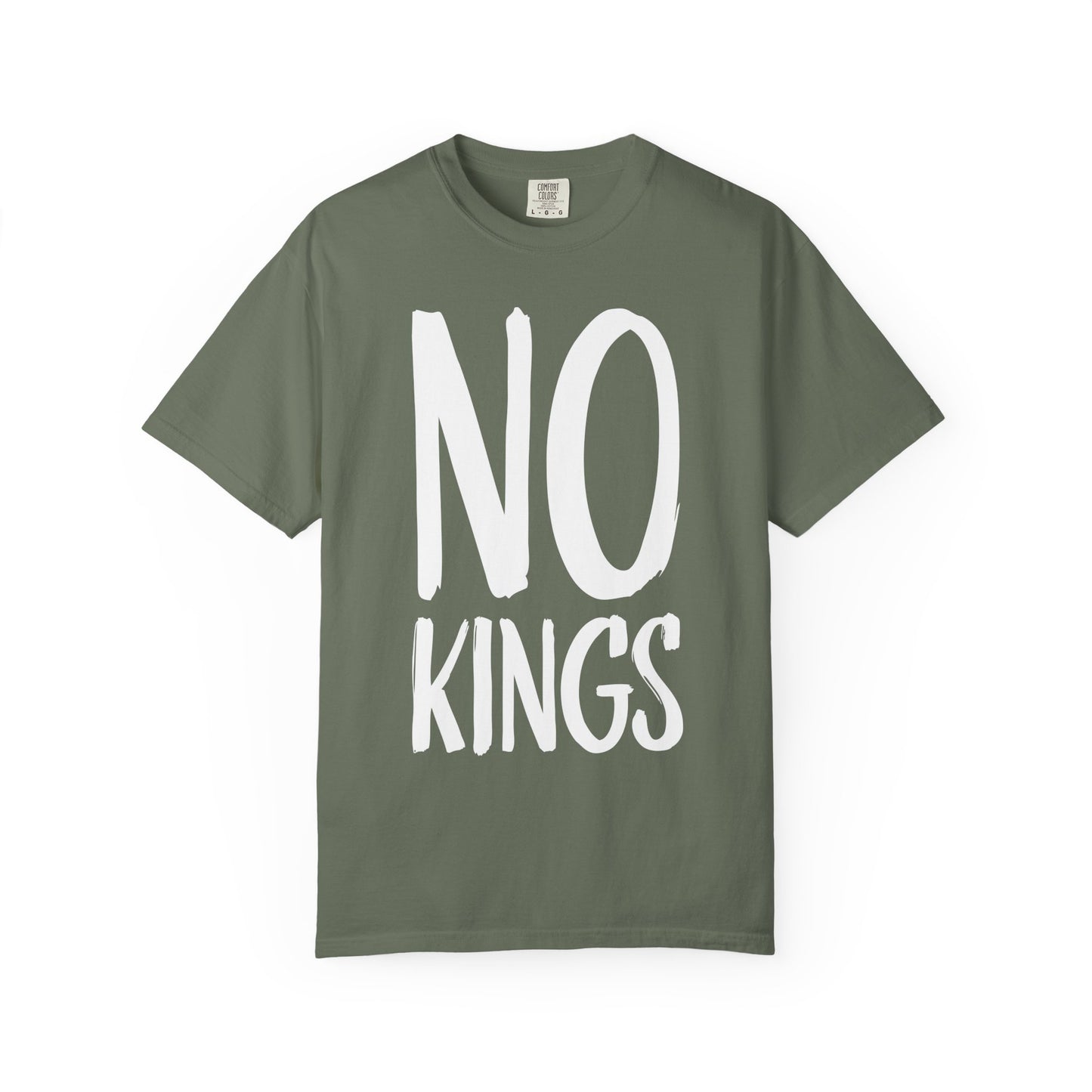 No Kings Political Protest Unisex T-shirt - Activist Tee, Revolution Shirt, Anti-authority Tee, Leftist Liberal Statement Apparel, Activism