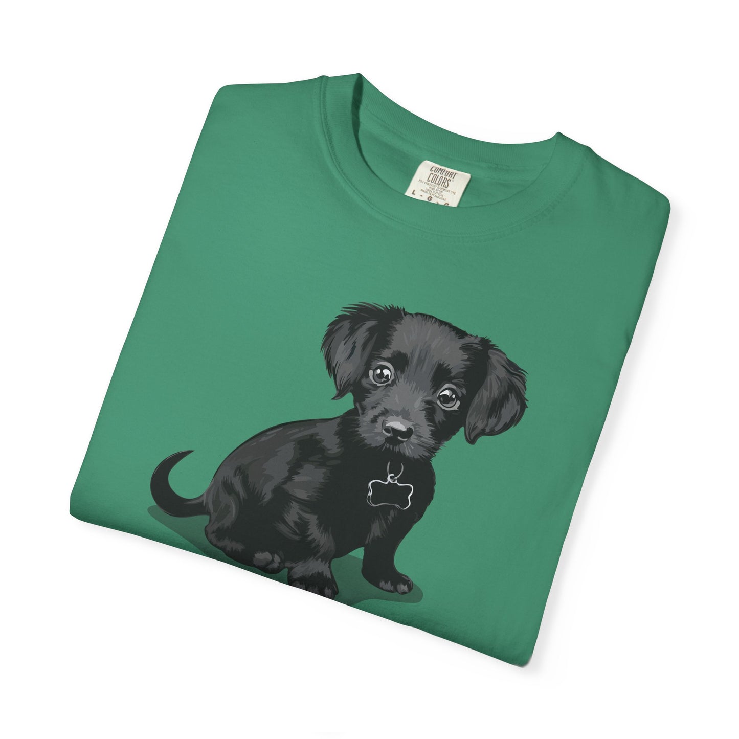 Chiweenie Puppy Dog T-shirt, Chihuahua Dachshund Mix Dogs, Animal Lover Short Sleeve Tee, Animal Print Shirts, Gift for Dog Owners