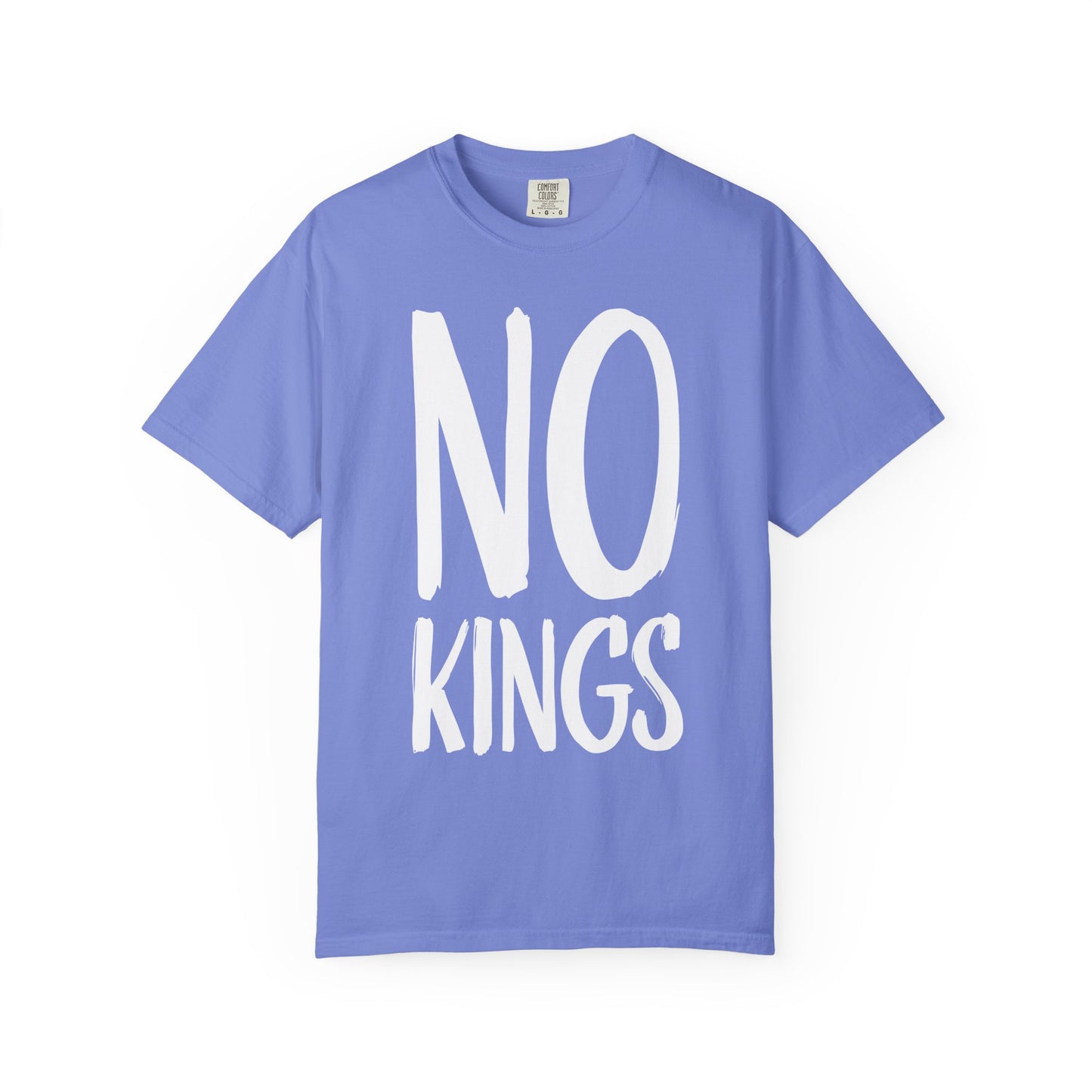 No Kings Political Protest Unisex T-shirt - Activist Tee, Revolution Shirt, Anti-authority Tee, Leftist Liberal Statement Apparel, Activism