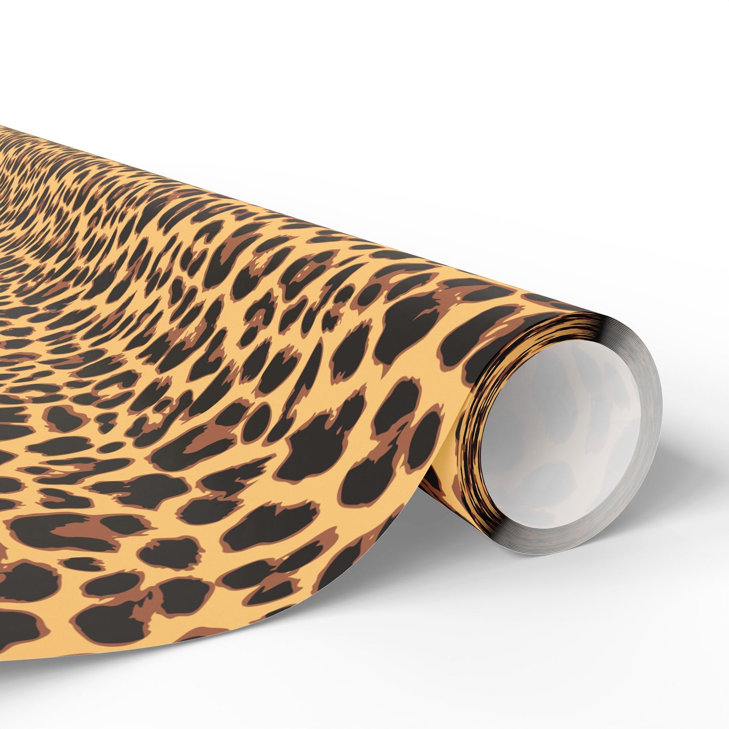 Leopard Print Wrapping Paper, Cheetah Pattern Glossy Gift Wrap, Jungle Theme Decor, Birthday Gifting Supplies, Animal Print Papers