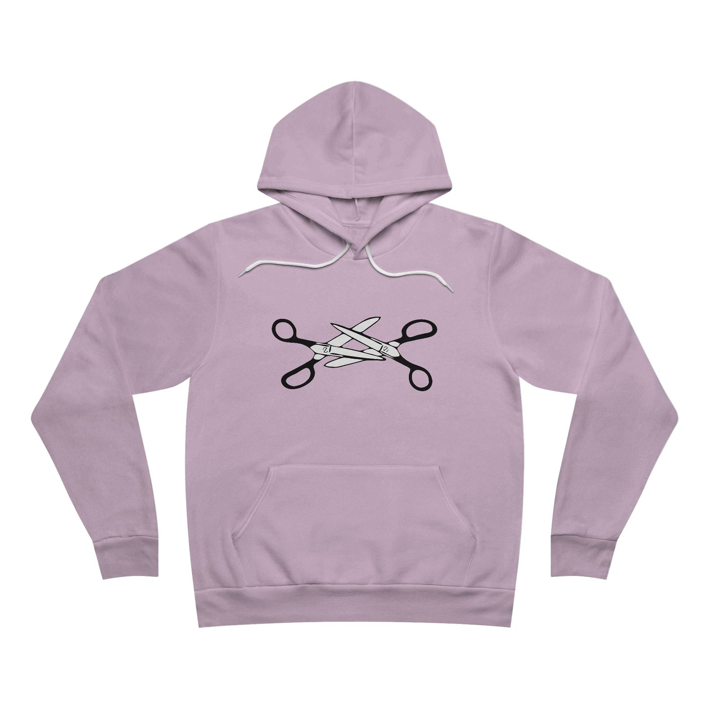 Scissors Hoodie - Pullover Hooded Sweatshirt, Lesbian Queer Gay LGBTQIA+, Funny Pride Scissor Fleece Hoodies