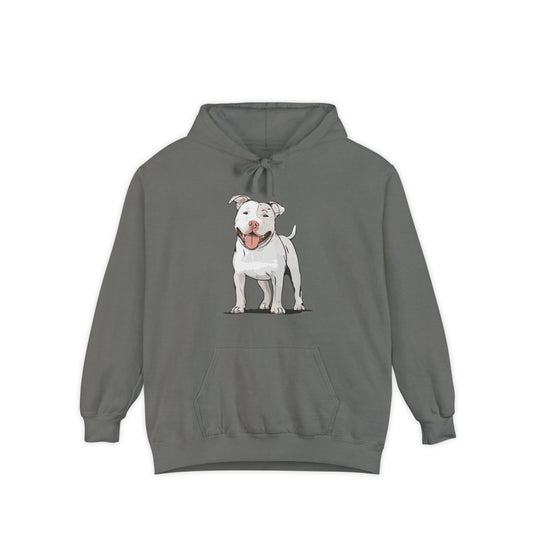 American Pit Bull Terrier Dog Hoodie, Cozy Pullover Hooded Sweatshirt, Pitbull Dogs Hoodies Sweatshirts
