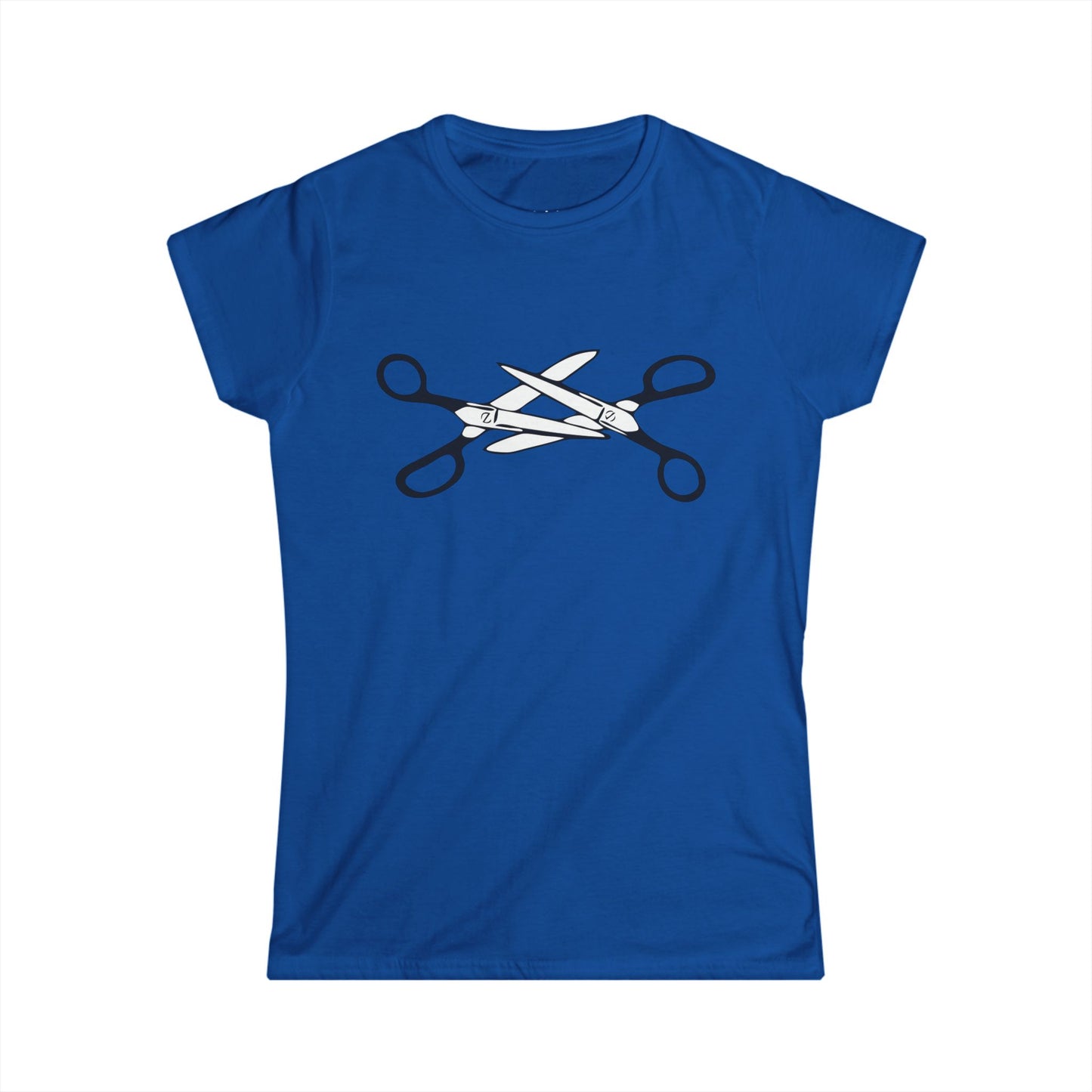 Scissors Women's T-shirt - LGBTQIA+ Lesbian Pride Scissors Tee, Funny Queer Gay Shirts, Pride Parade Apparel Cotton Tshirts