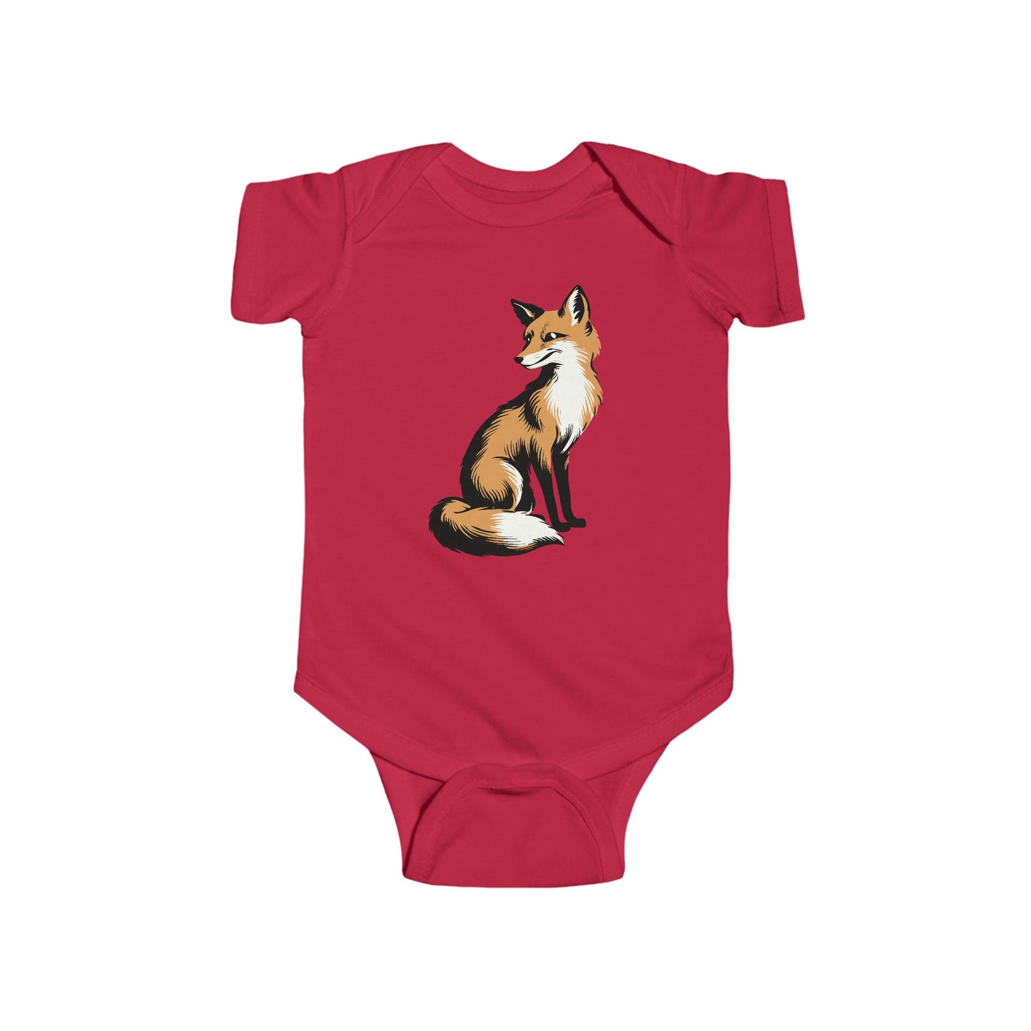 Little Fox Baby One Piece Infant Fine Jersey Cotton Bodysuit