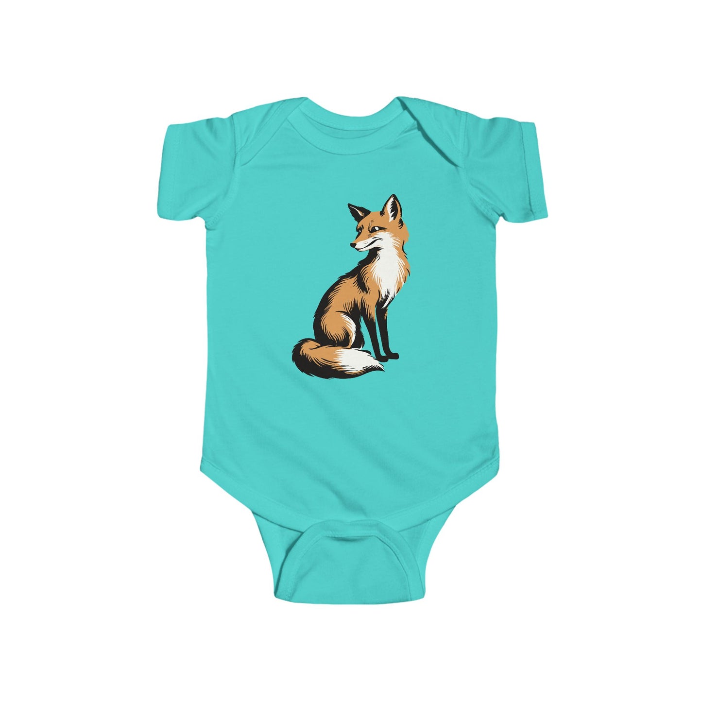 Little Fox Baby One Piece Infant Fine Jersey Cotton Bodysuit