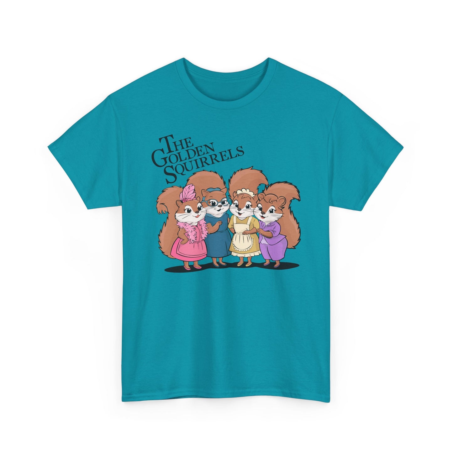The Golden Squirrels T-shirt Unisex Heavy Cotton Tee Womens Golden Girls Funny Squirrel Shirt