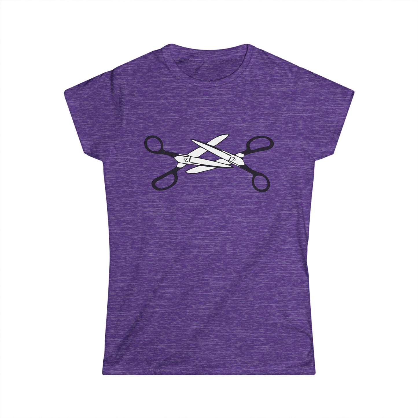Scissors Women's T-shirt - LGBTQIA+ Lesbian Pride Scissors Tee, Funny Queer Gay Shirts, Pride Parade Apparel Cotton Tshirts