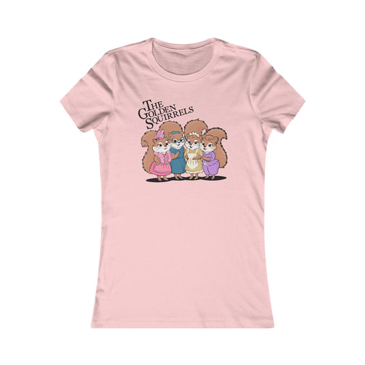 The Golden Squirrels T-shirt Women's Favorite Tee - Golden Girls Squirrel Ladies Top