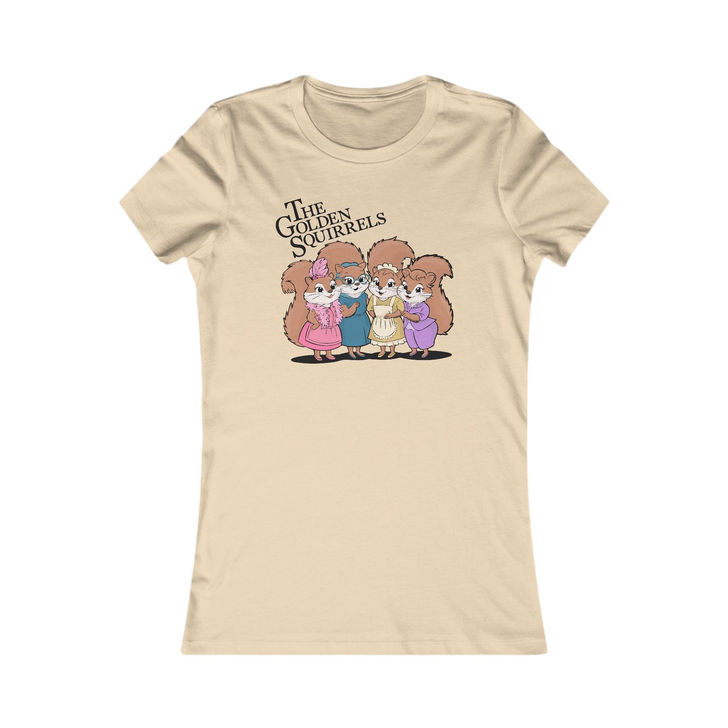 The Golden Squirrels T-shirt Women's Favorite Tee - Golden Girls Squirrel Ladies Top