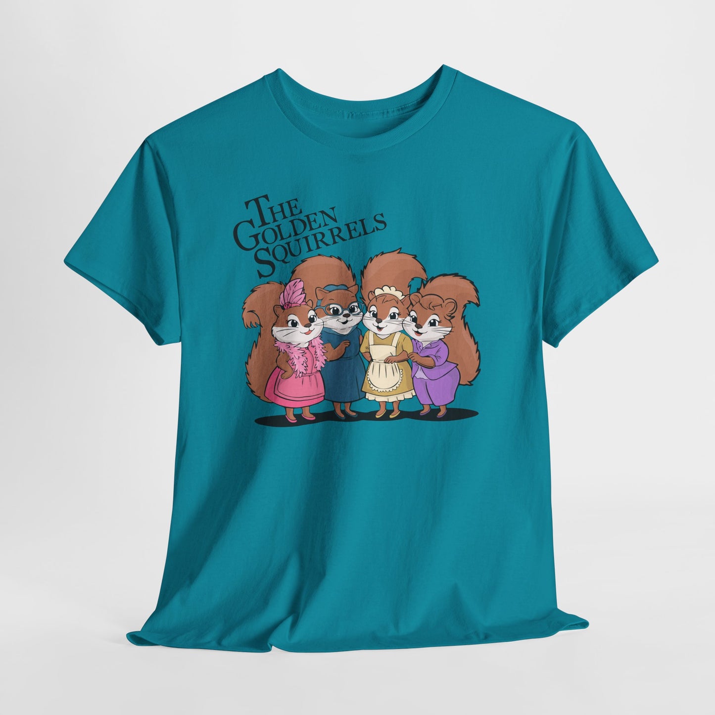 The Golden Squirrels T-shirt Unisex Heavy Cotton Tee Womens Golden Girls Funny Squirrel Shirt