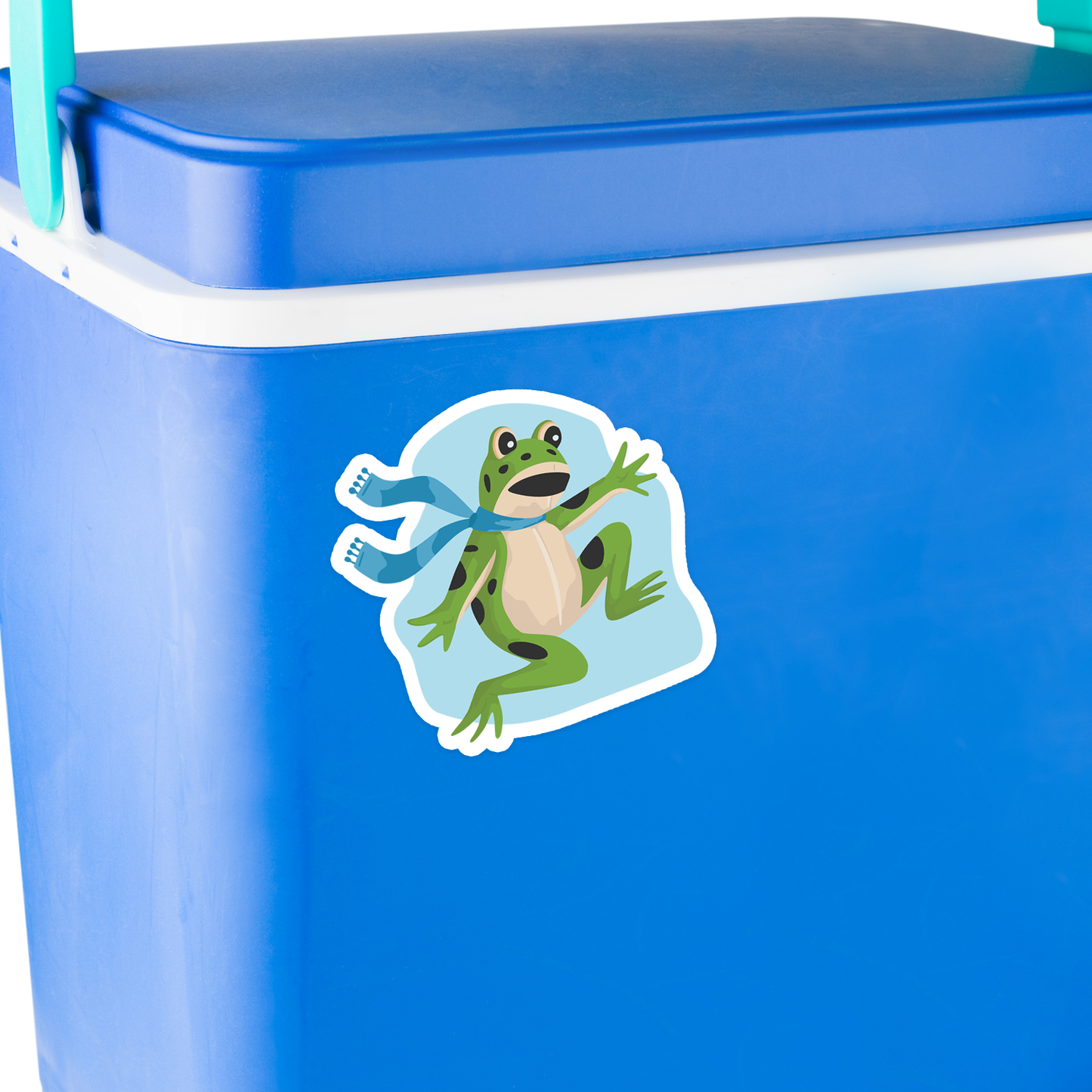 3" Inflatable Frog Costume Sticker - Funny Political Activist Protest Frogs Stickers, Waterproof Outdoor Vinyl Decals