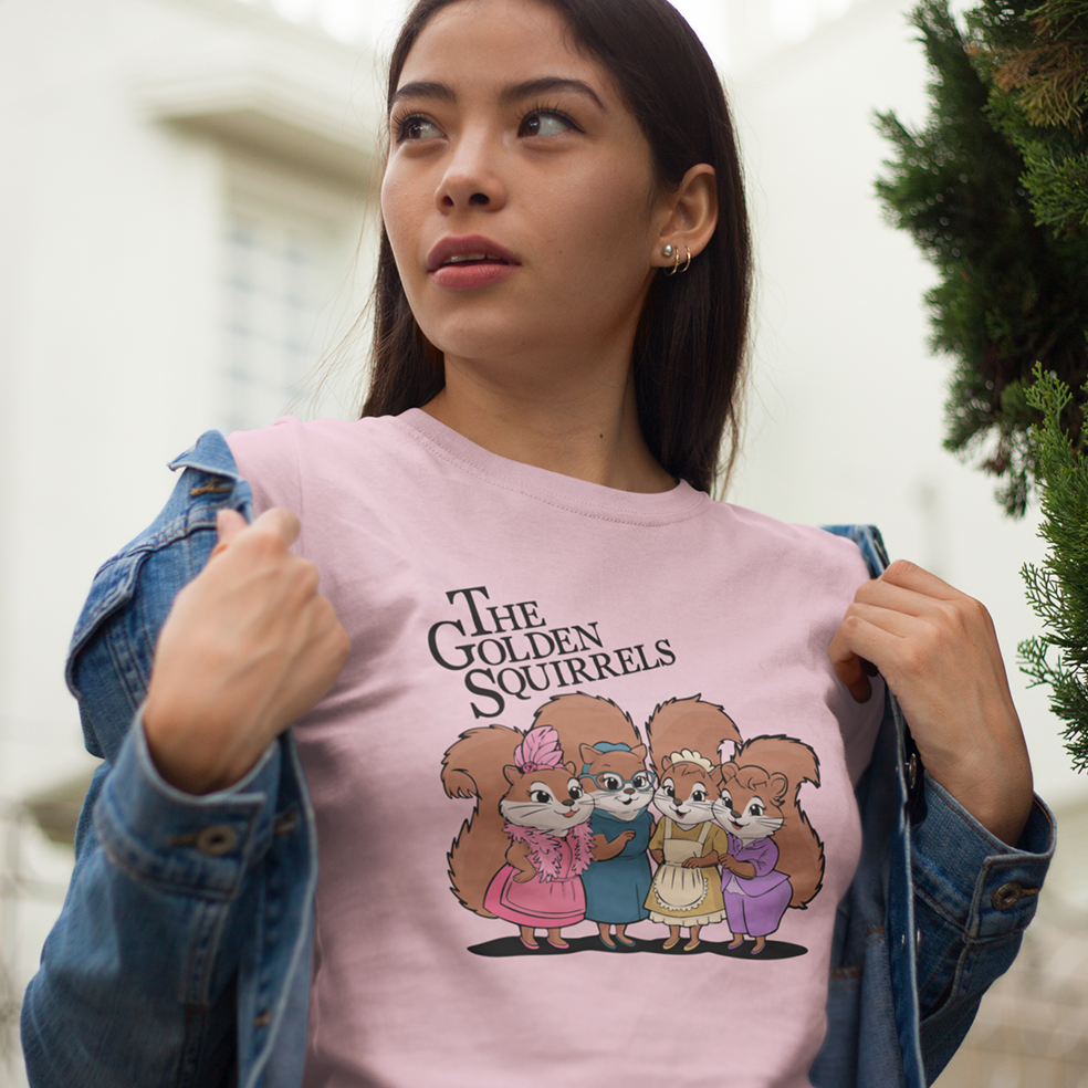 The Golden Squirrels T-shirt Women's Favorite Tee - Golden Girls Squirrel Ladies Top