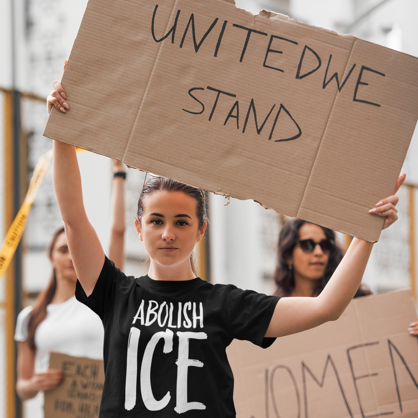 Activist Unisex Tee - Abolish ICE Statement T-Shirt, Protest Wear, Political Apparel, Leftist Liberal Social Justice Clothing