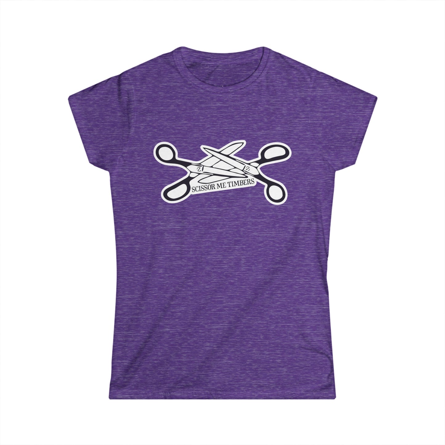 Scissor Me Timbers Women's T-shirt - LGBTQIA+ Lesbian Pride Scissors Tee, Funny Queer Gay Shirts, Pride Parade Apparel