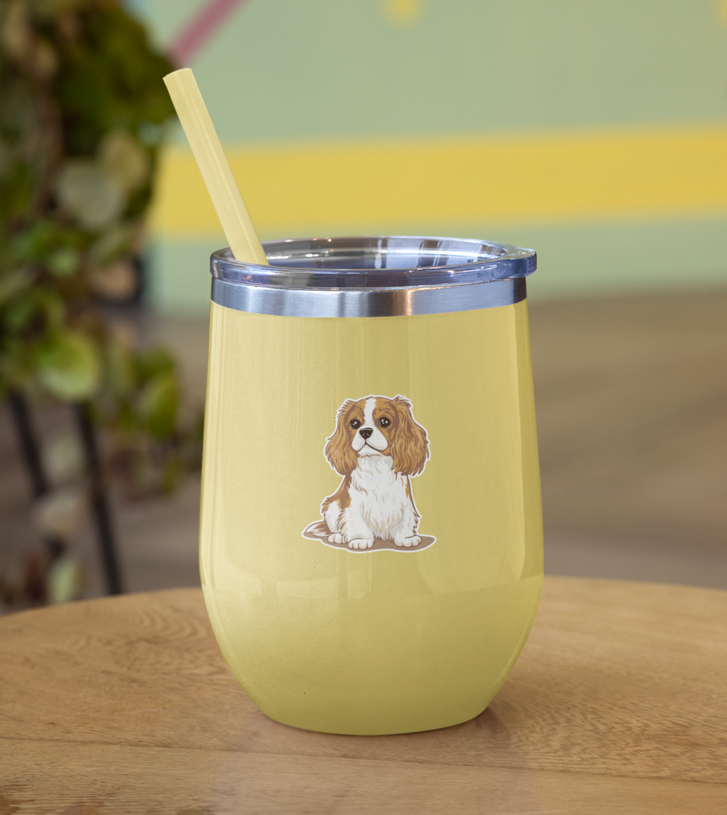 2" Louie Blenheim Cavalier King Charles Spaniel Puppy Dog Stickers - Waterproof, Fade-Resistant Decal Sticker Bundles