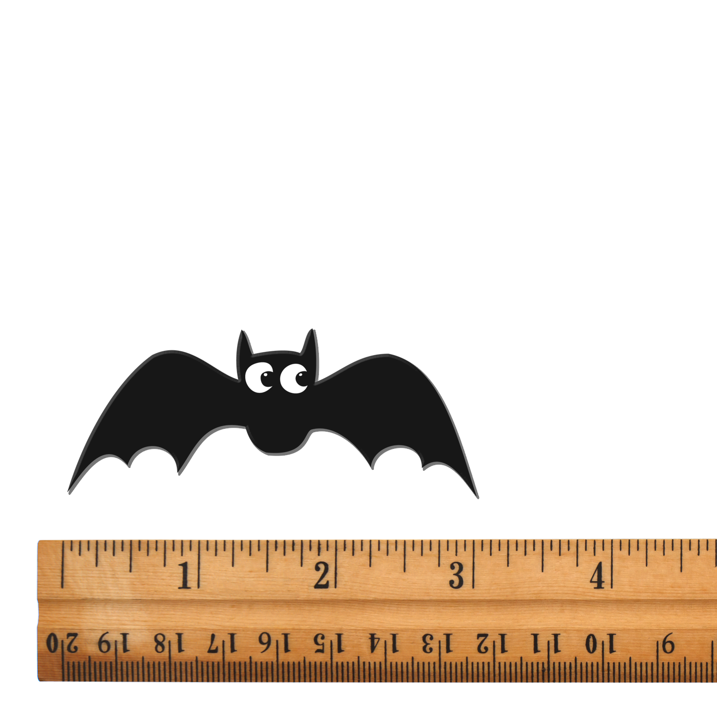 Flying Bats Magnet 3 Pack - 3" Halloween Spooky Black Bat Gothic Vinyl Fridge Magnets Indoor Outdoor Bundle