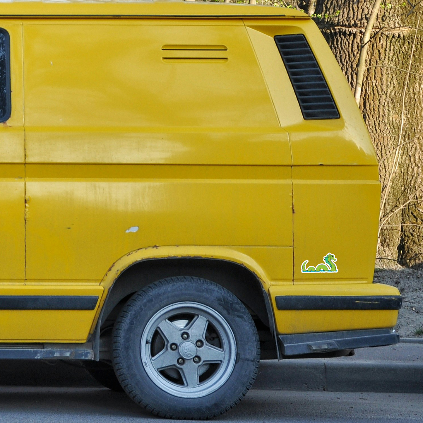 4" Sea Serpent Sticker - Waterproof, Fade-Resistant Decal Stickers Loch Ness Sea Monster Graphic