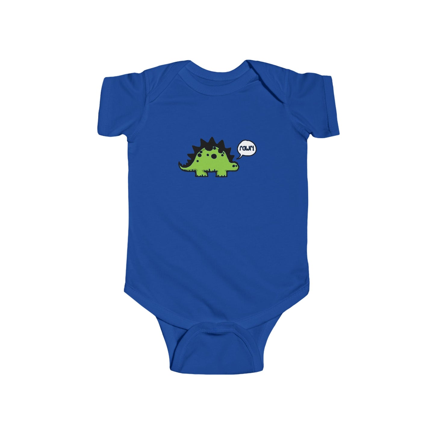 Rawr! Dino Dinosaur Baby One Piece Infant Fine Jersey Bodysuit Baby Shower Gift Idea