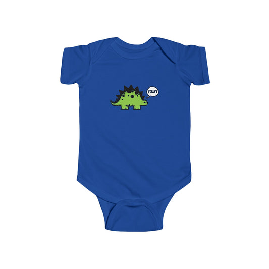 Rawr! Dino Dinosaur Baby One Piece Infant Fine Jersey Bodysuit Baby Shower Gift Idea