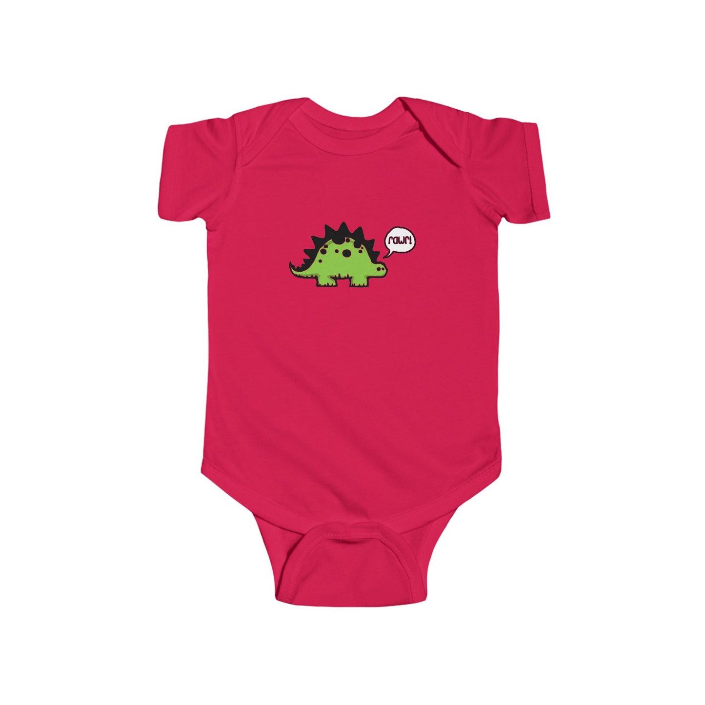 Rawr! Dino Dinosaur Baby One Piece Infant Fine Jersey Bodysuit Baby Shower Gift Idea