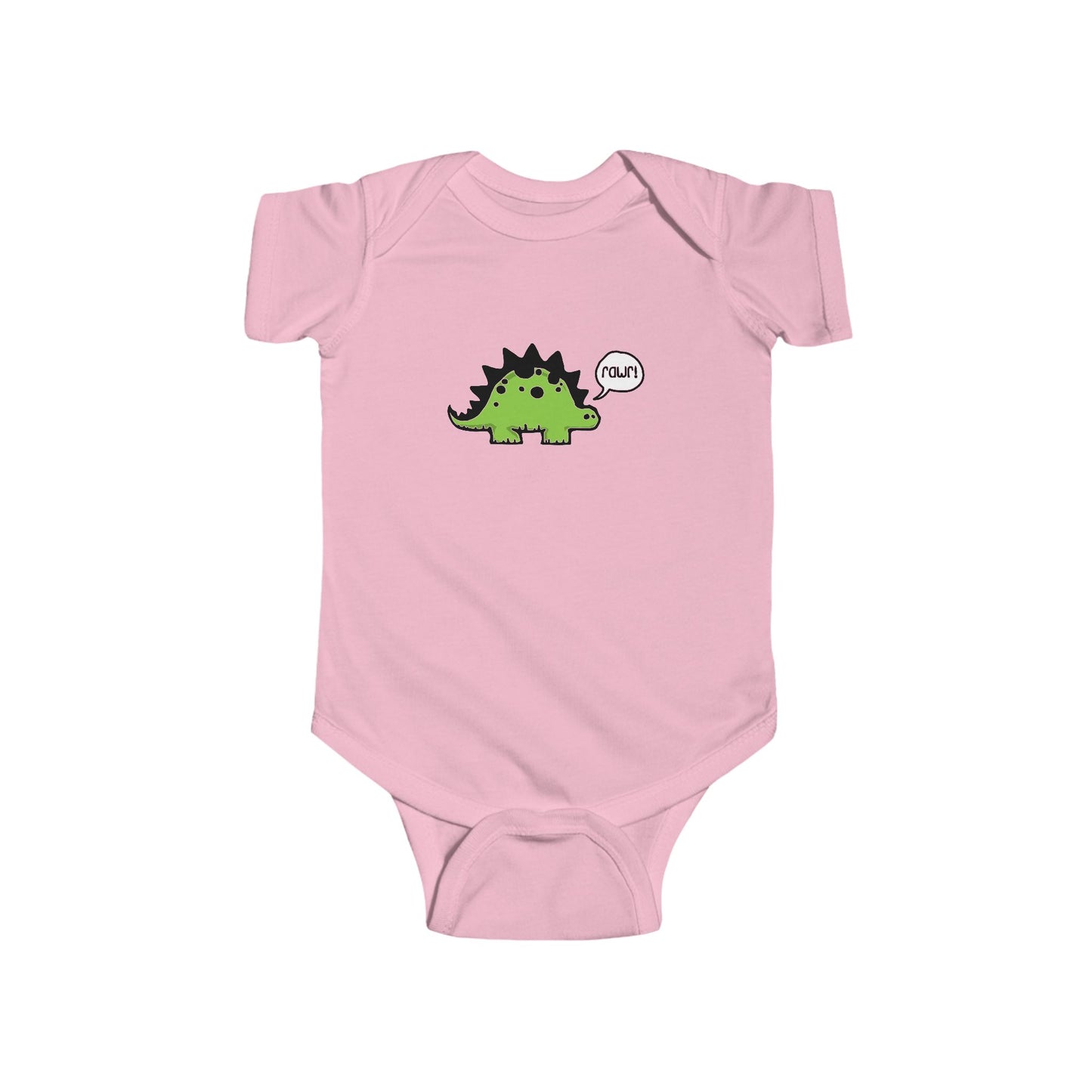 Rawr! Dino Dinosaur Baby One Piece Infant Fine Jersey Bodysuit Baby Shower Gift Idea