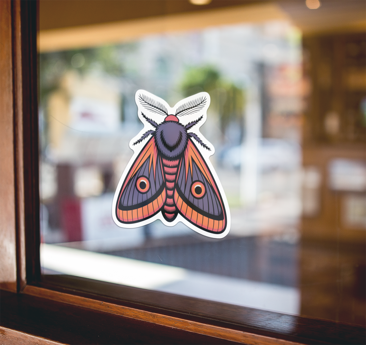 3" Moth Stickers - Waterproof, Fade-Resistant Decal Sticker Bundles Moths Insect Bug