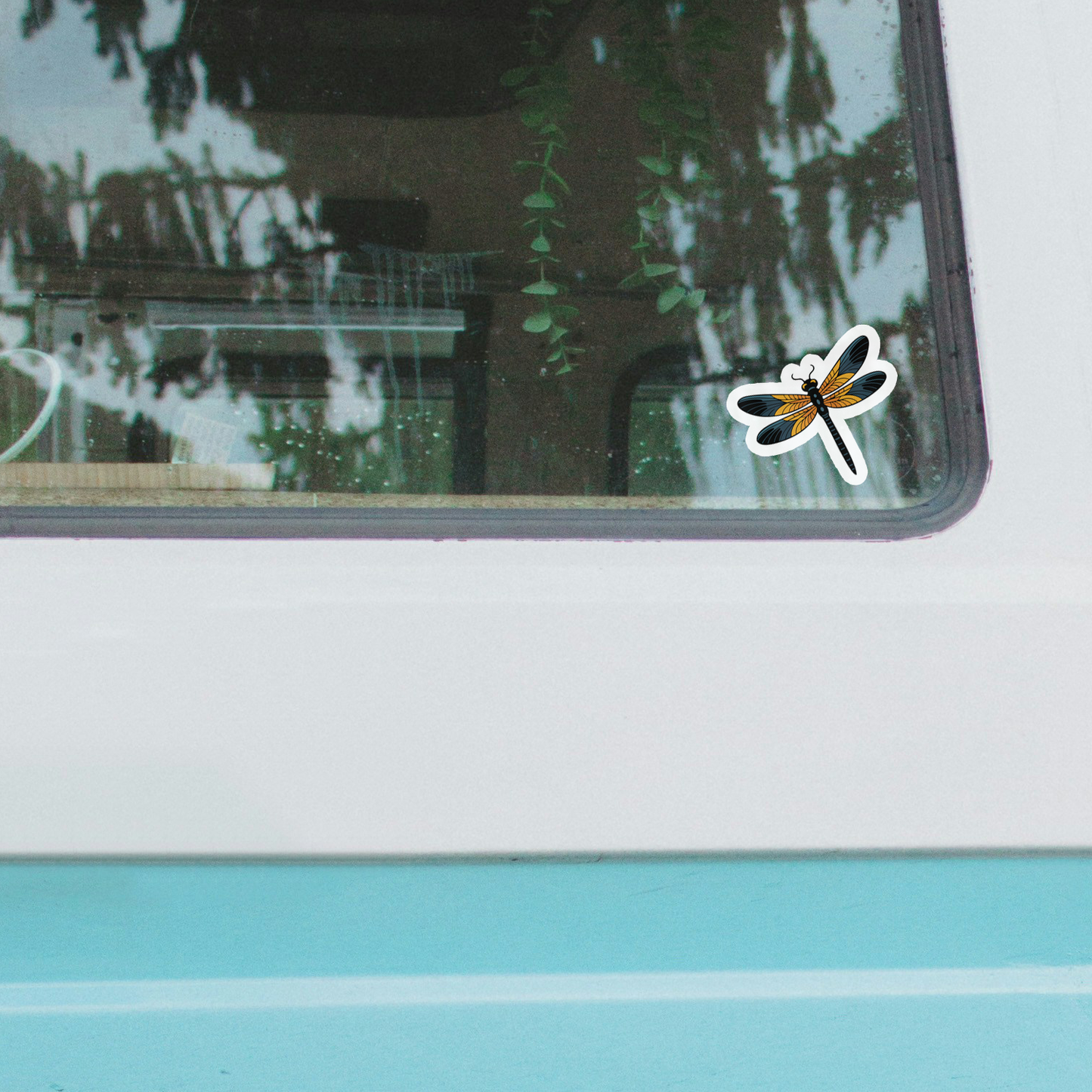 3" Dragonfly Sticker - Bugs Insects Decal Stickers Dragonflies Insect Bug Waterproof Outdoor Decals