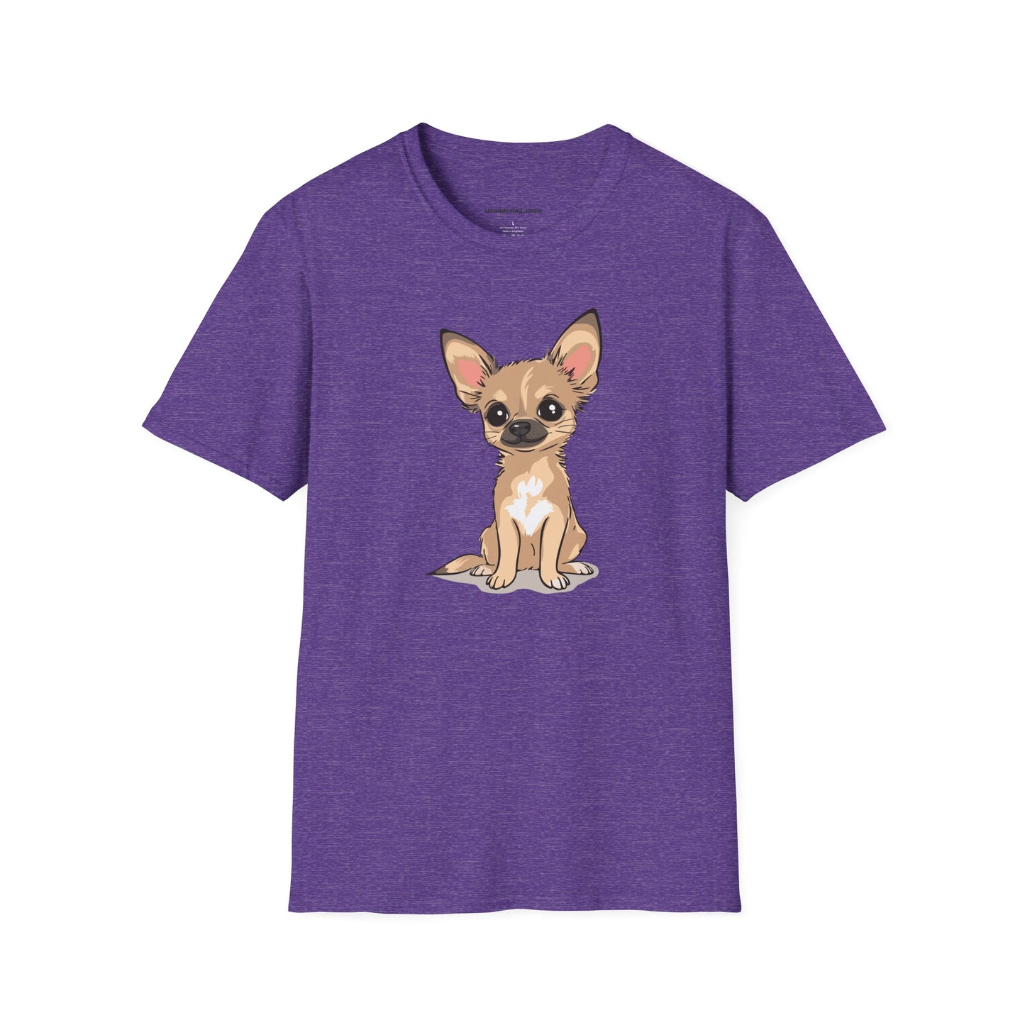 Twila Chihuahua Puppy Dog T-Shirt - Mens Womens Unisex Cotton Chihuahuas Dogs Pet Short Sleeve Tee Puppies Design Shirts