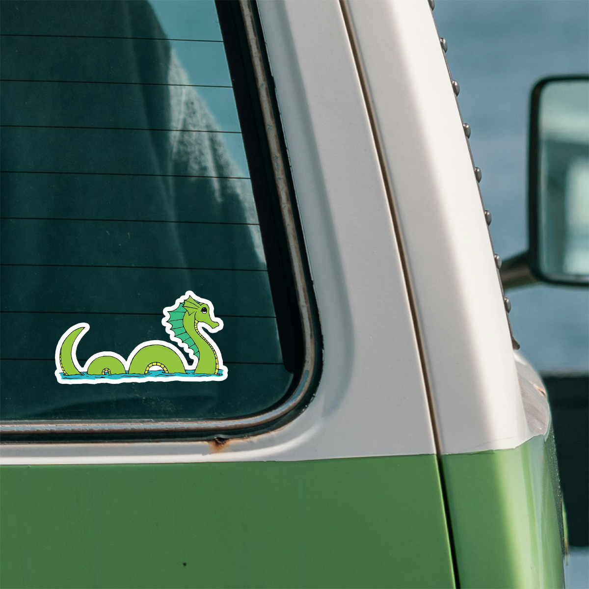 4" Sea Serpent Sticker - Waterproof Decal Stickers Loch Ness Sea Monster